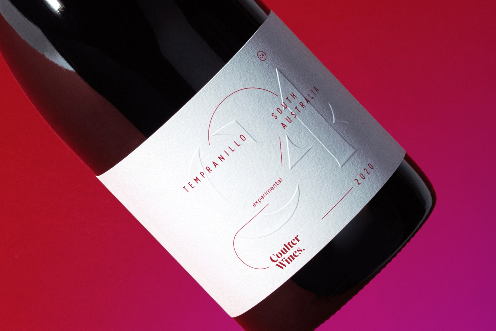 Coulter Wines Experiment Range Label Design by Ocho Creative