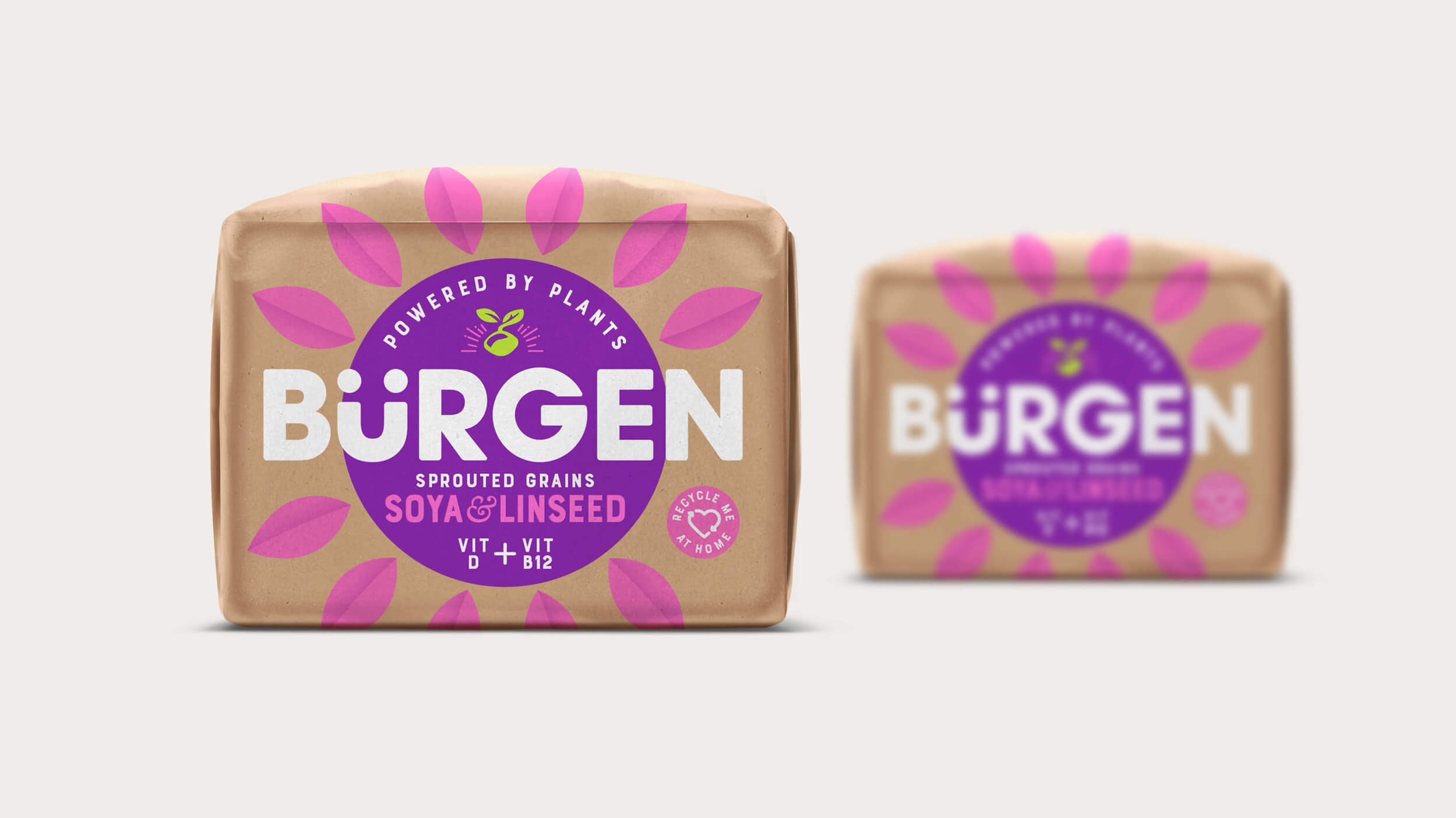 Burgen Sprouted Grain Rebrand by Design Happy