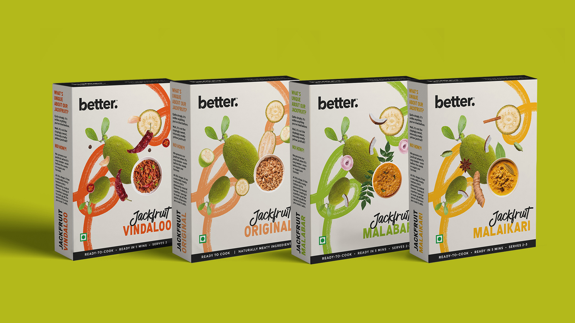 Packaging Design for Ready-To-Eat Jackfruit Boxes