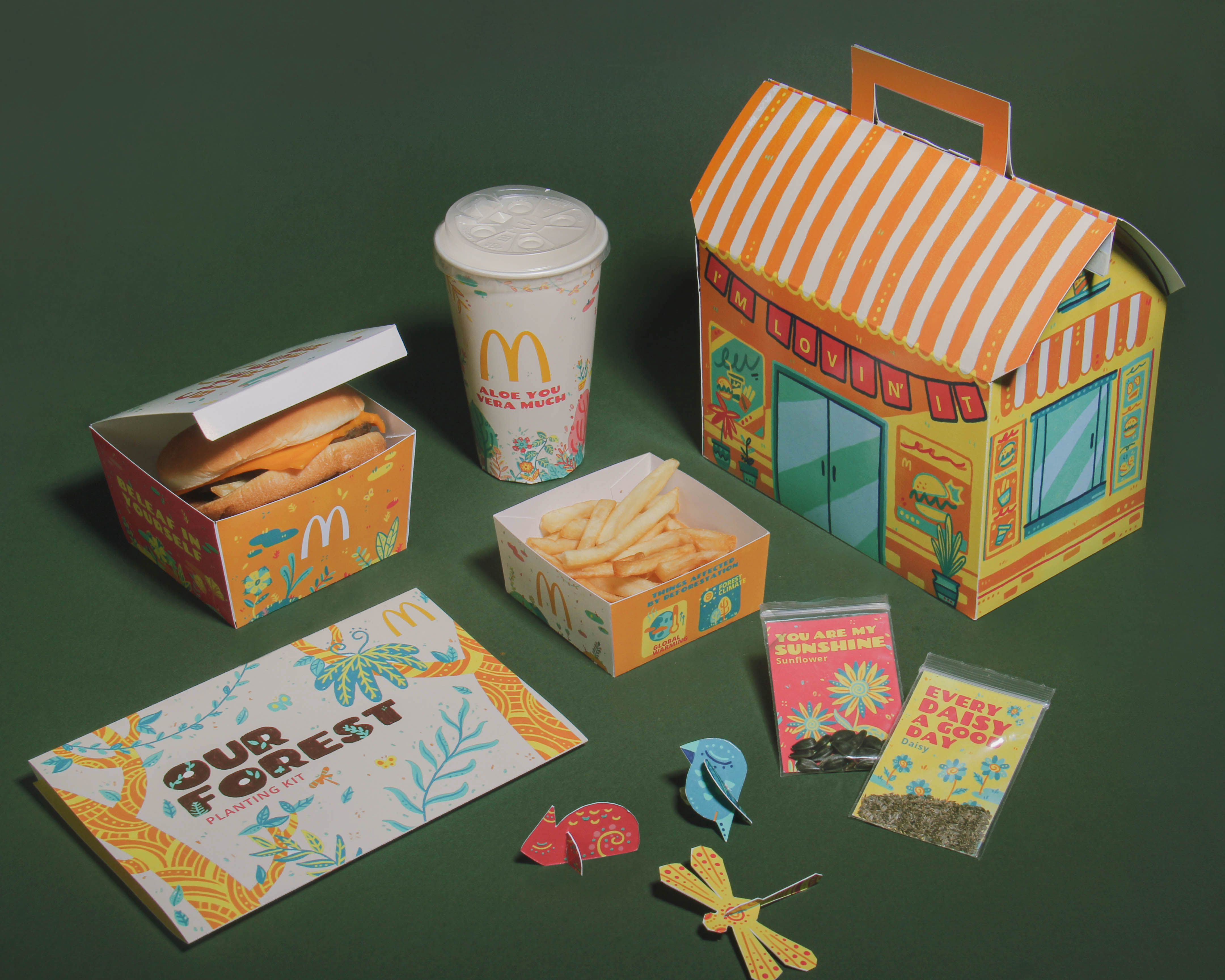 Our Forest Planting Kit: A McDonald’s Happy Meal Concept