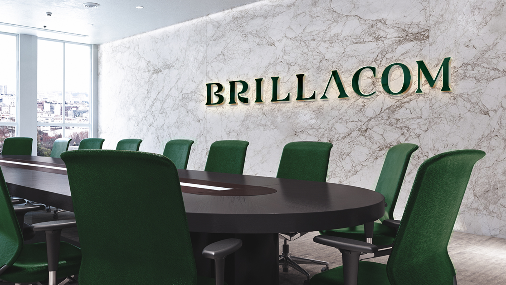 Brand Design for Brillacom Created by Estúdio Diro Design