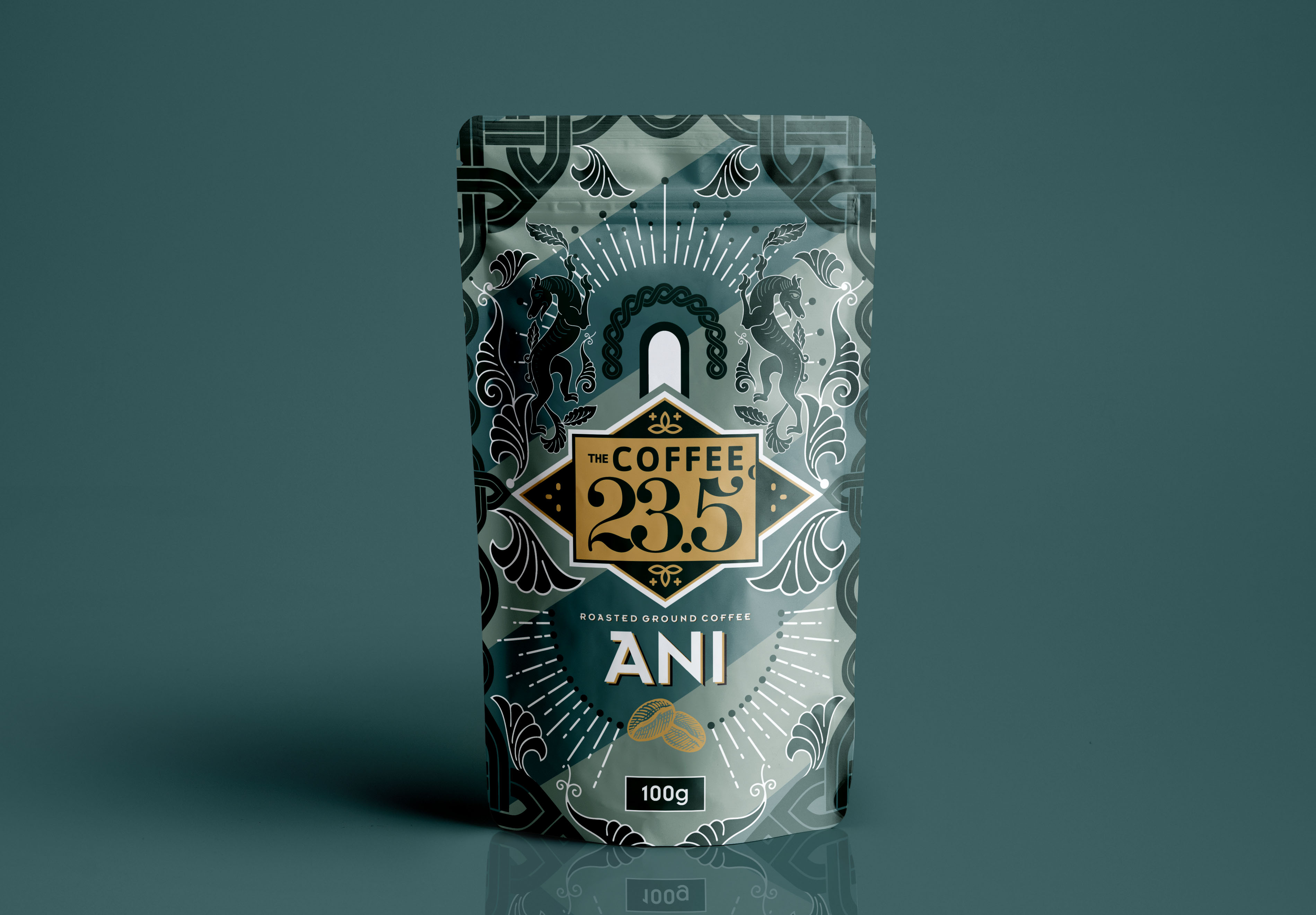 Rebrand for The Coffee 23,5° Coffeehouse