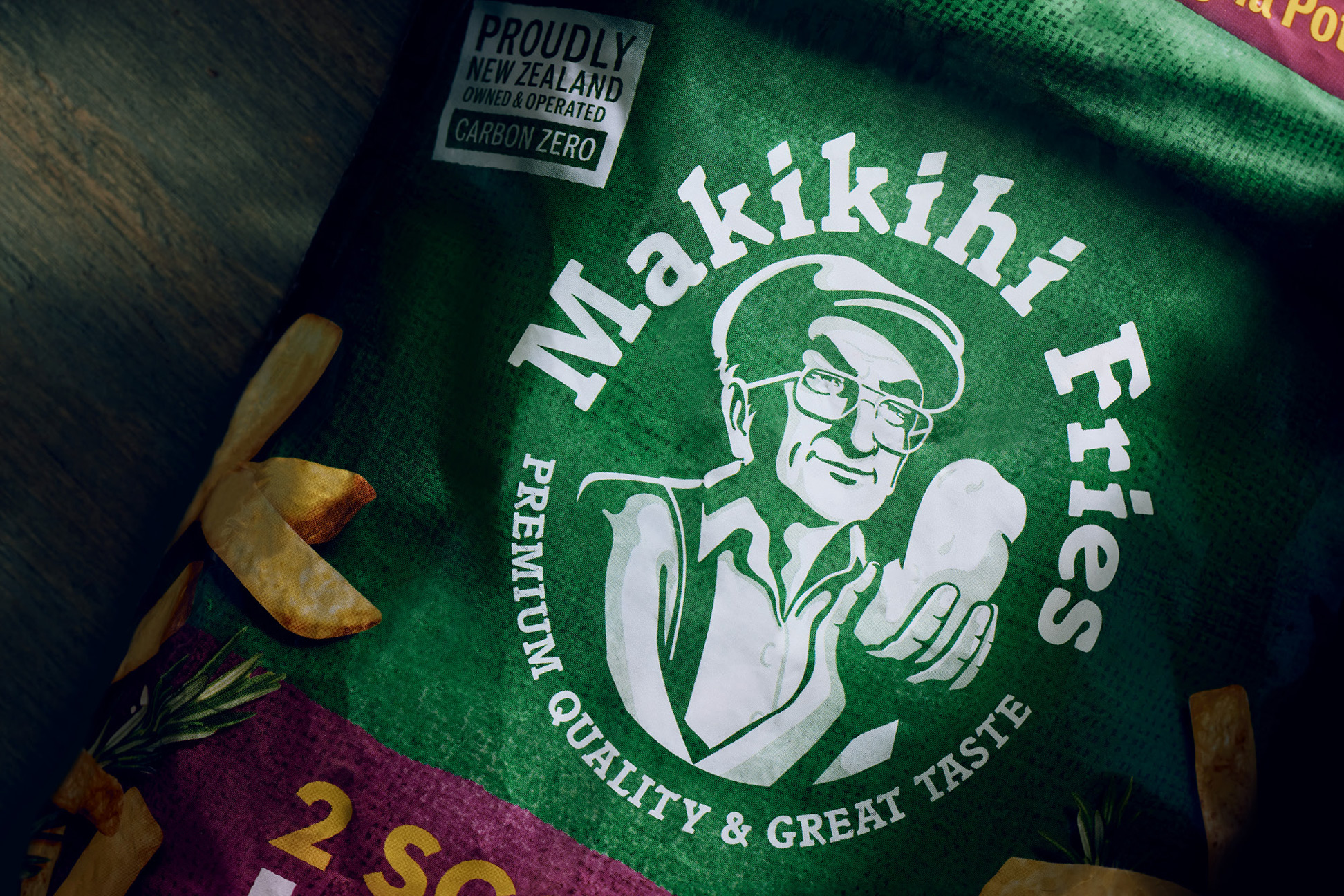 Onfire Design Create Brand and Packaging Design for Makikihi Fries