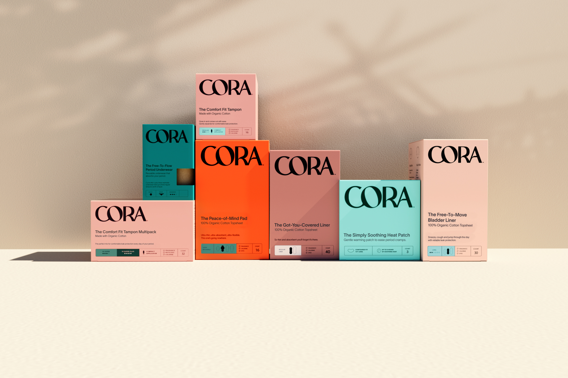 Cora Launches Inclusive and Emotionally Relevant New Identity by Mother Design