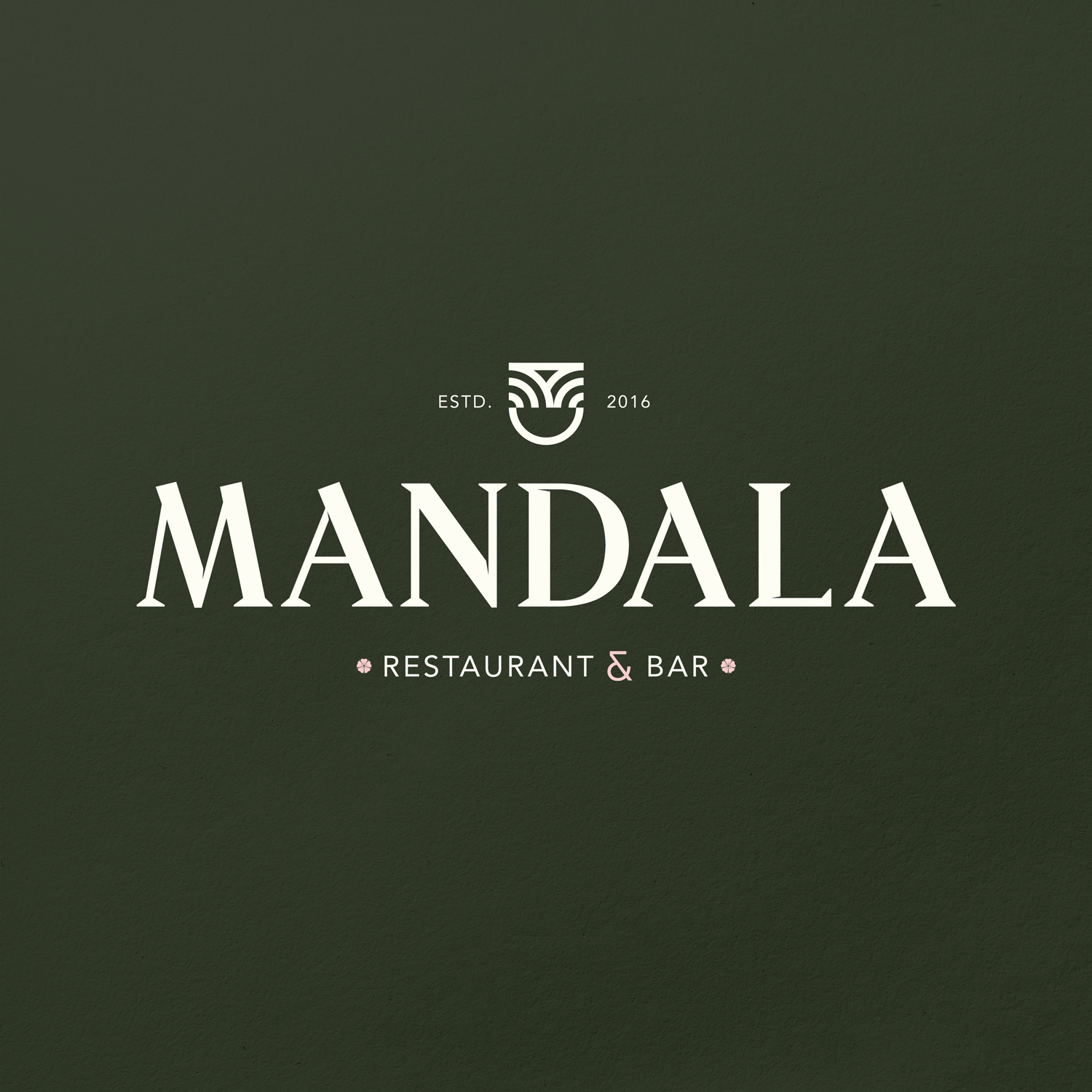 Mandala Bar and Restaurant Branding Created by Buckwild