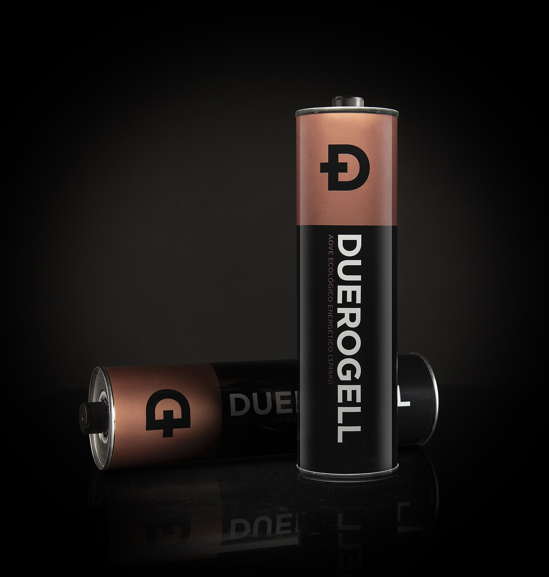 Duerogell Energetic Oil Brand and Packaging Design