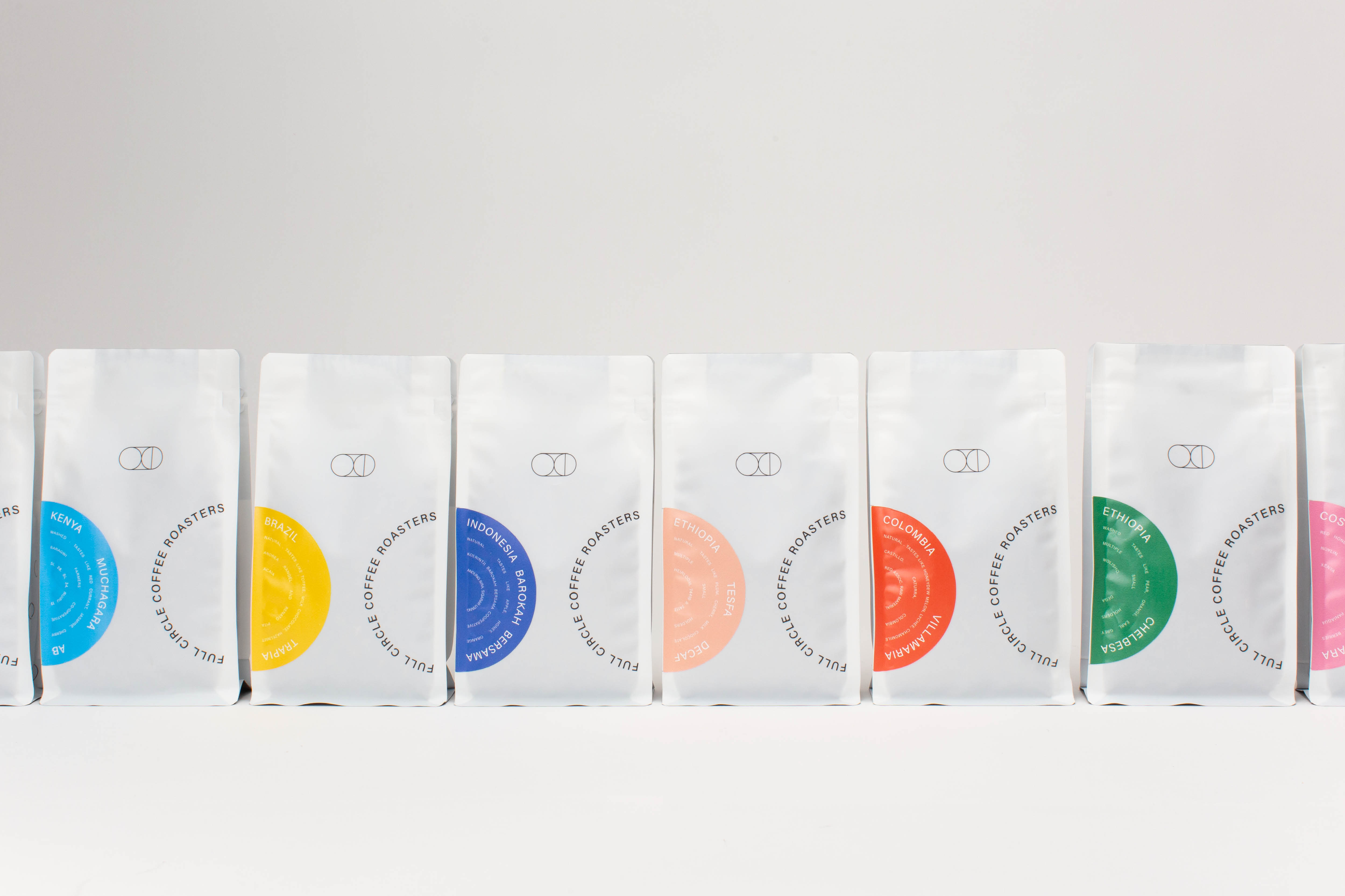 Full Circle Coffee Packaging Design by Angel & Anchor