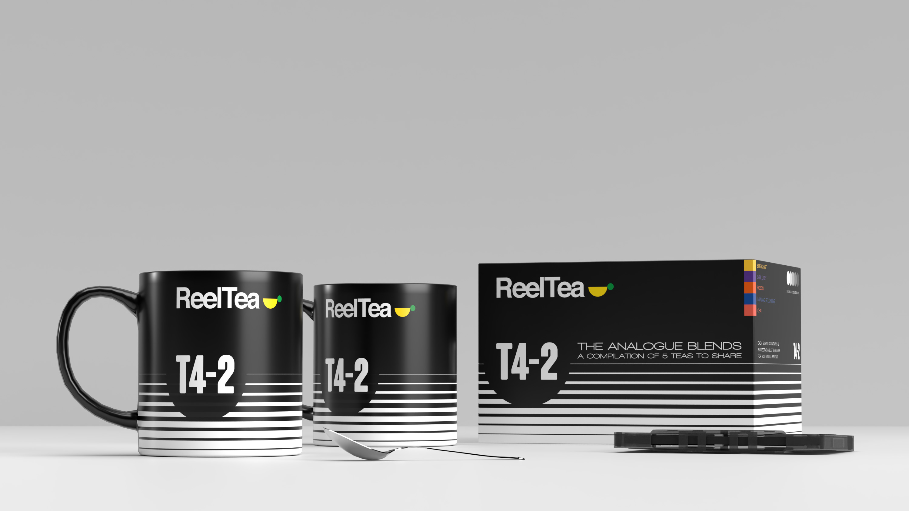 ReelTea, Teas to Encourage Conversation Designed by Hart & Jones