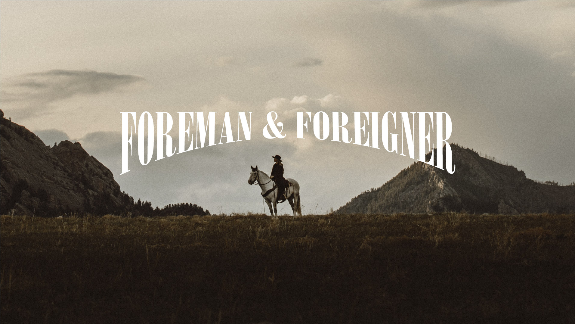 Hi Estudio Designs Commermorative Labels for Foreman and Foreigner