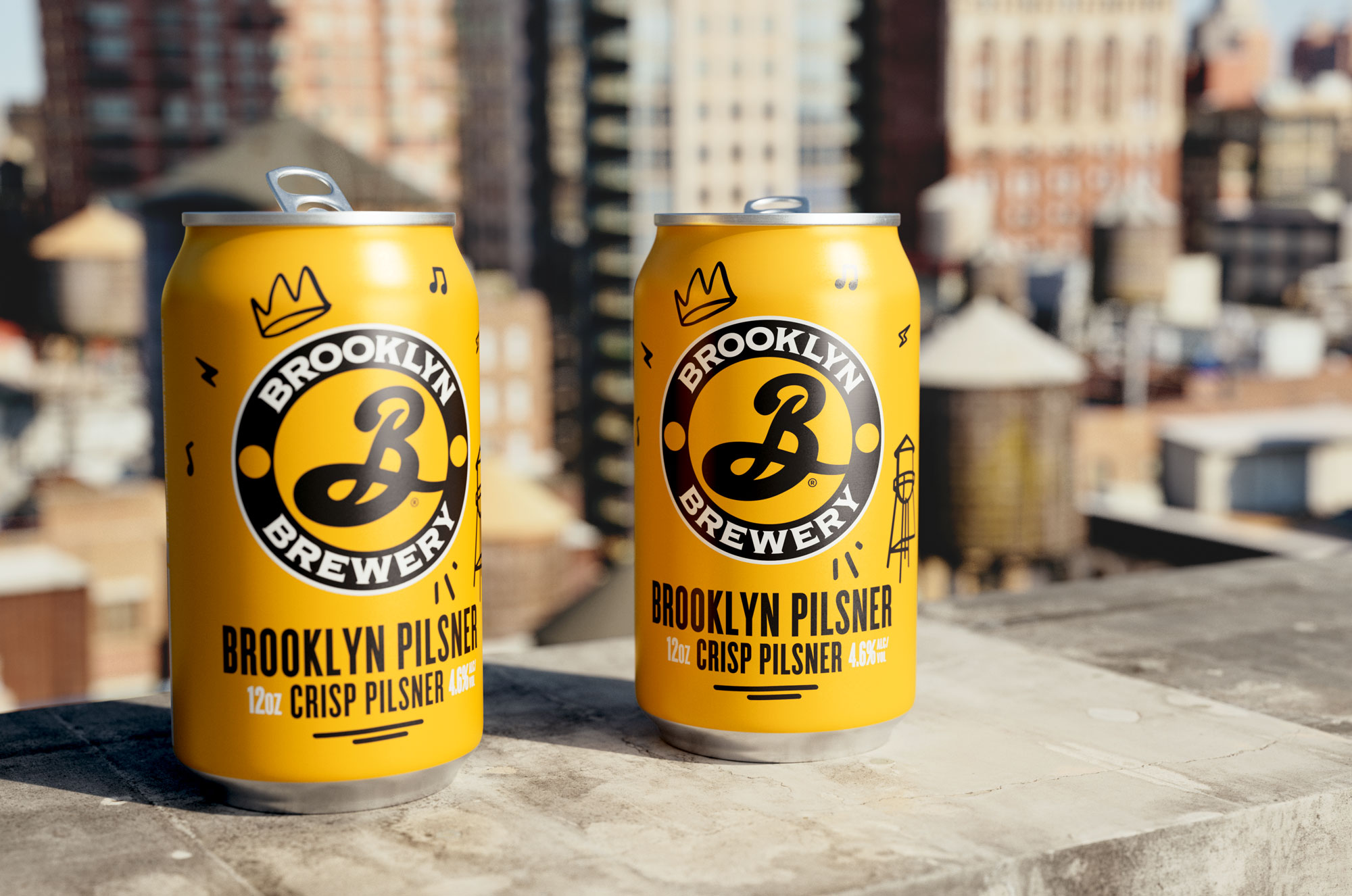 Thirst Creates a New Beacon of Joy for Brooklyn Brewery Pilsner