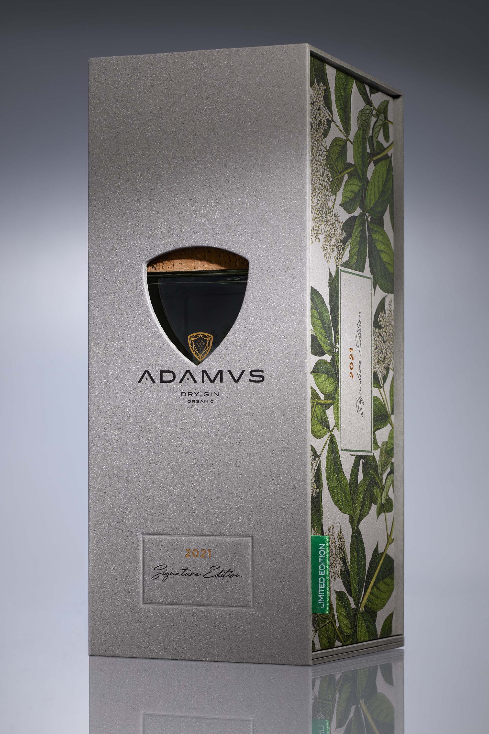 Packaging for Adamus Signature Edition 2021 Designed by Omdesign