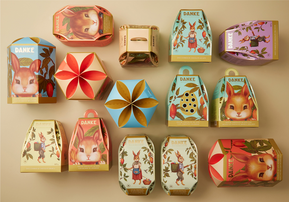 Danke’s Easter Collection Packaging Design