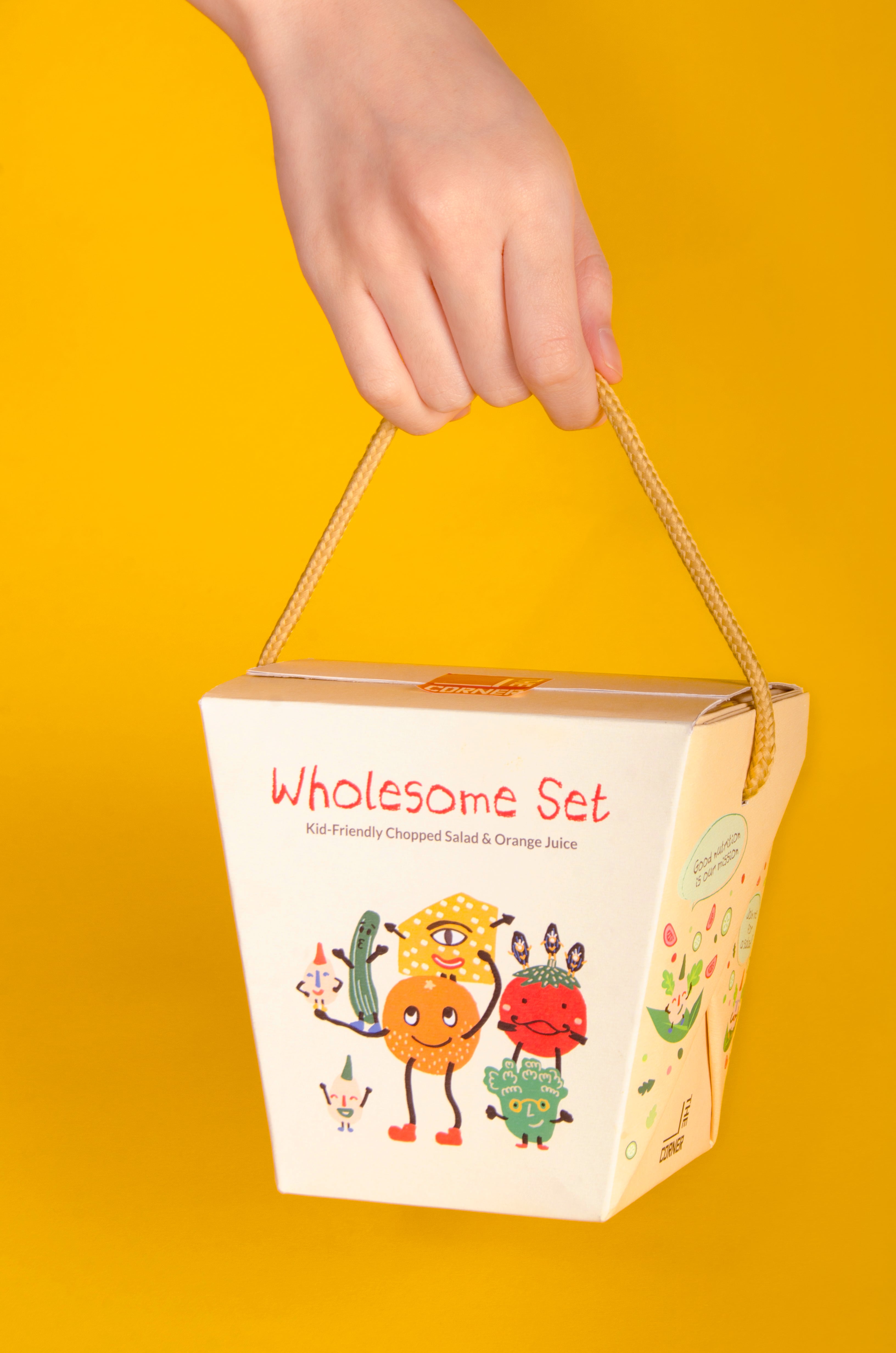 Student packaging Design Concept for Wholesome Set by Tham Chu Yin
