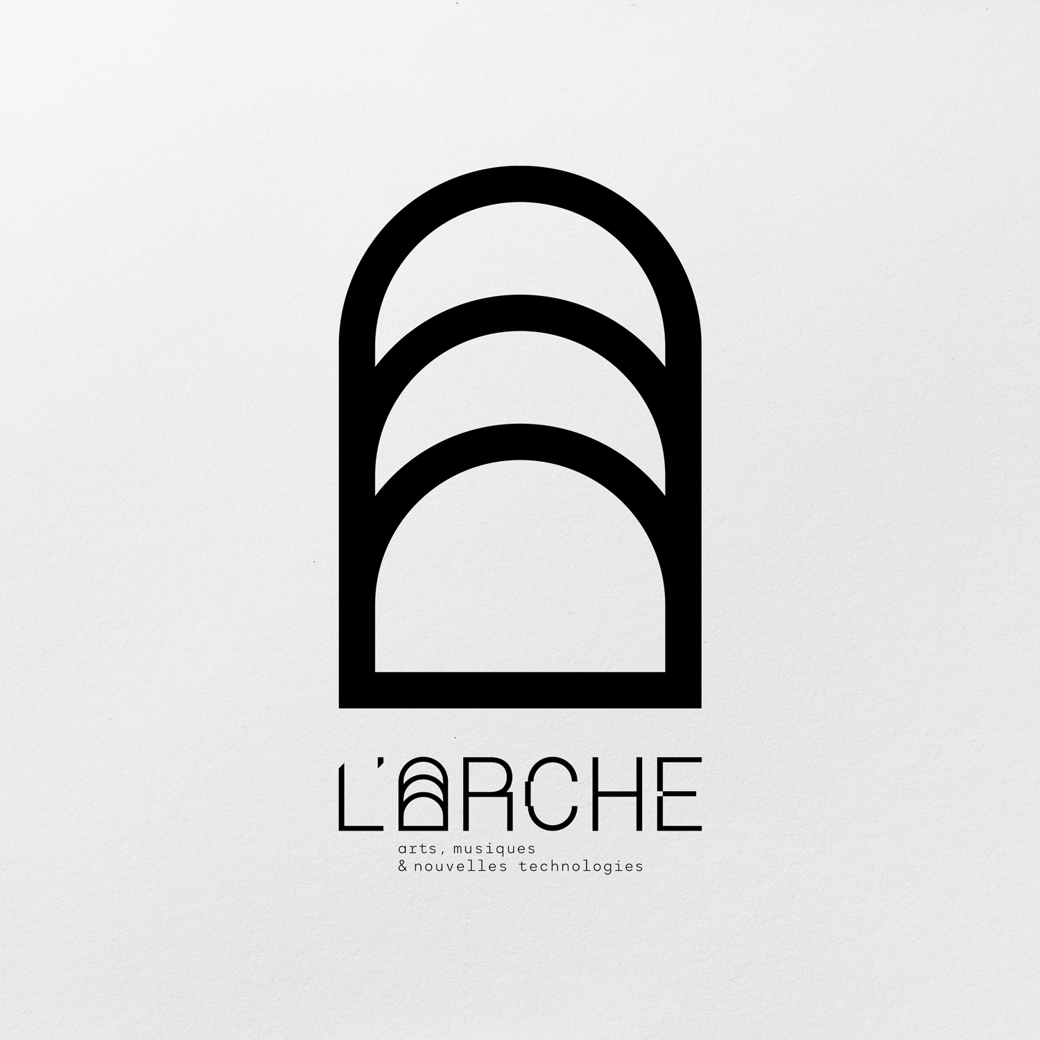 L’Arche Logotype and Typography Created by Buckwild