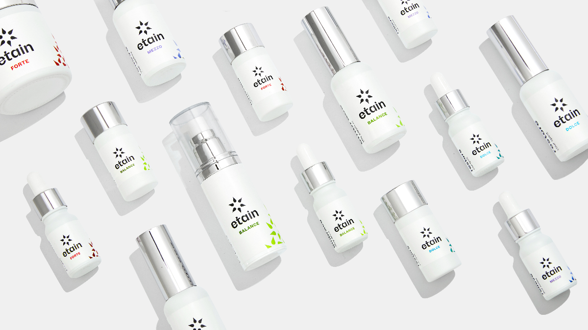 Identity and Packaging Redesign fo Etain Female Owned Medical Cannabis Company