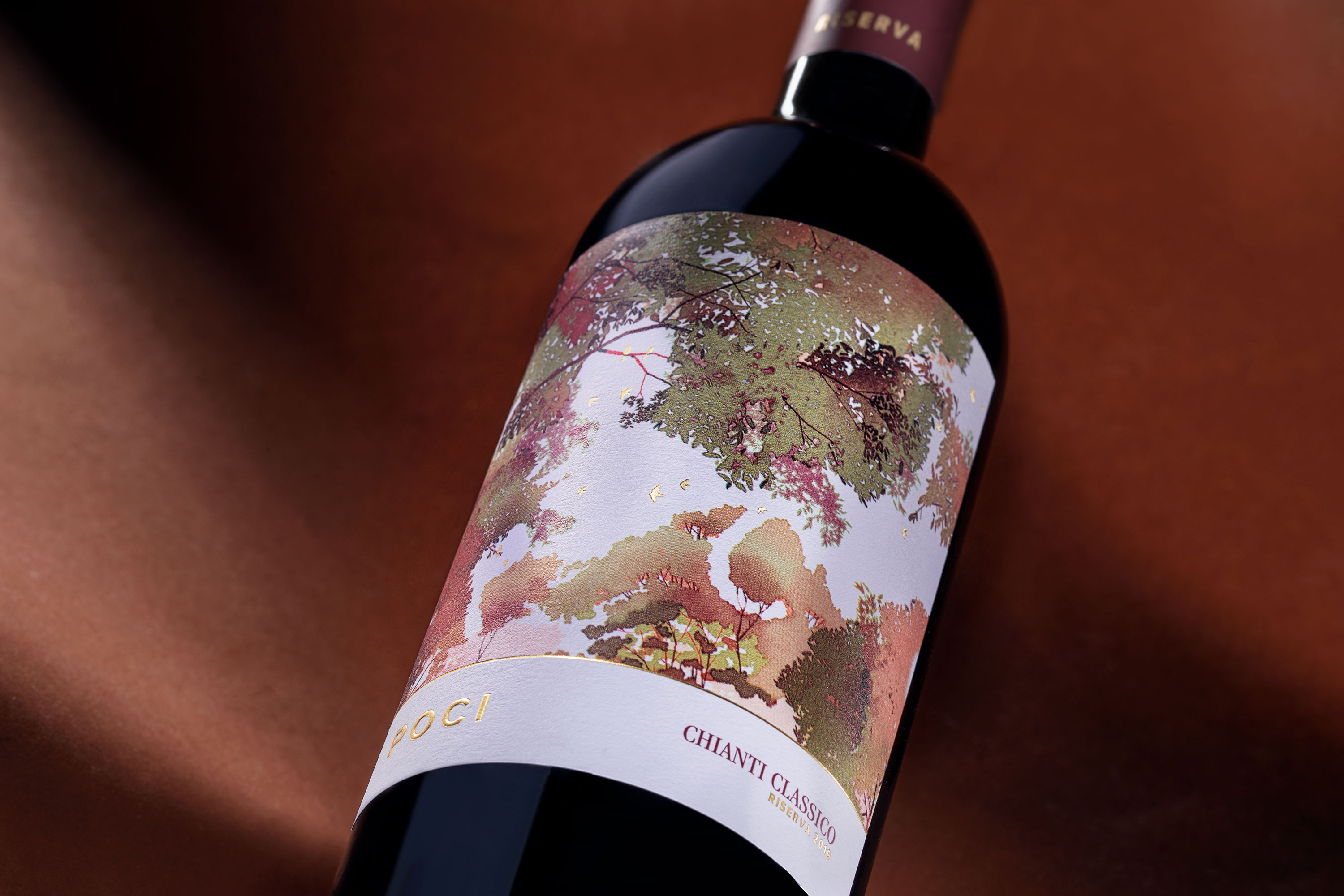 Andrea Castelletti Studio Creates Label Design and Illustration for Chianti Wine and Olive Oil