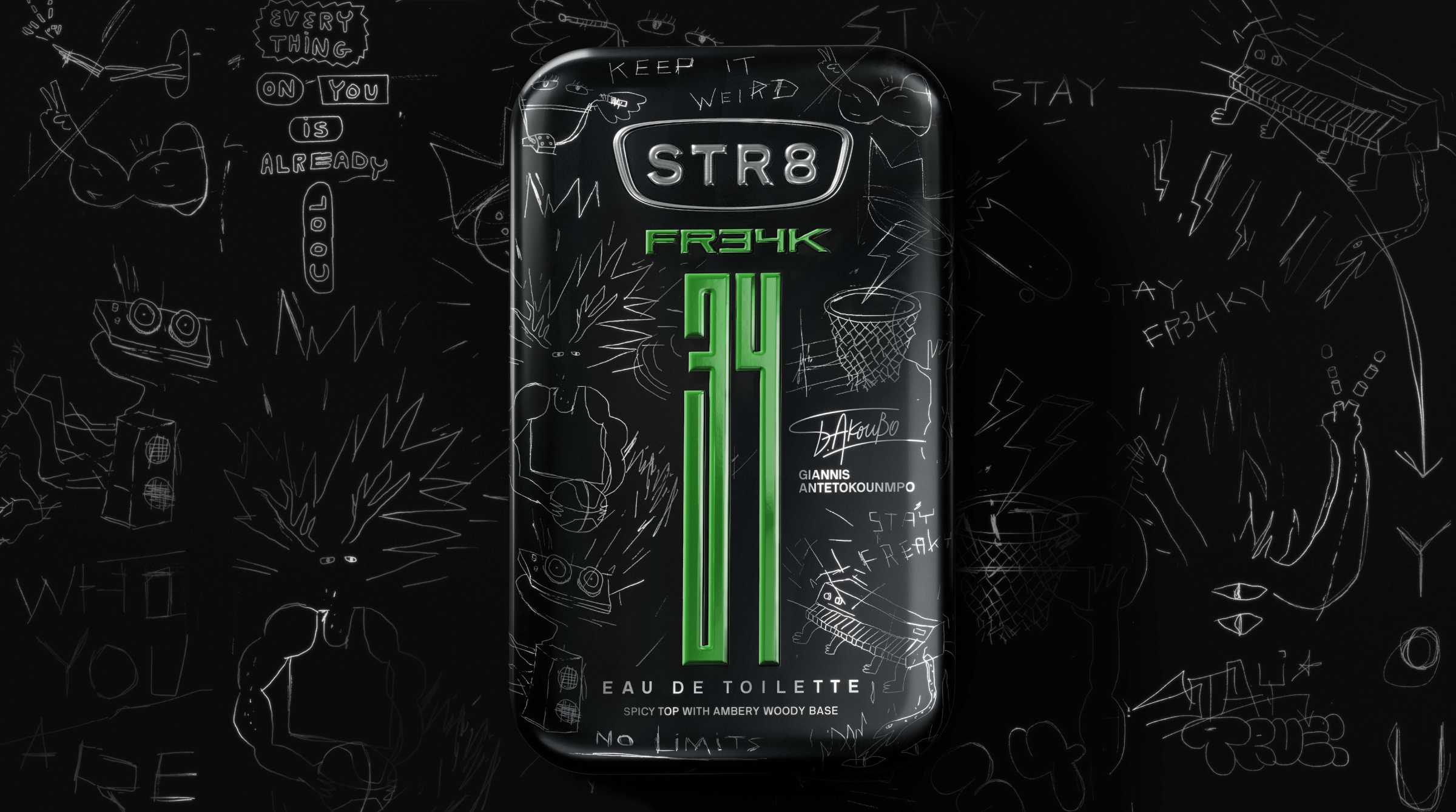 The Signature Fragrance STR8 Teams Up with the NBA Star Giannis Antetokounmpo to Inspire Self-Identity Beyond Stereotypes
