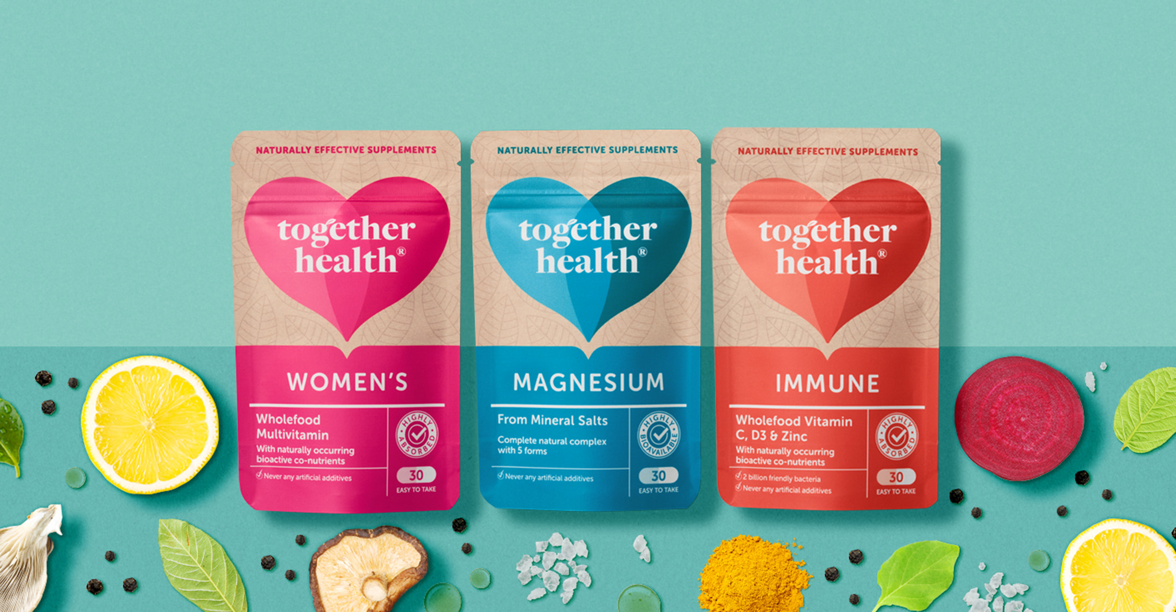The Space Creative Builds Consumer Trust in Nature-Based Nutritional Supplements With the Brand Refresh of Together Health