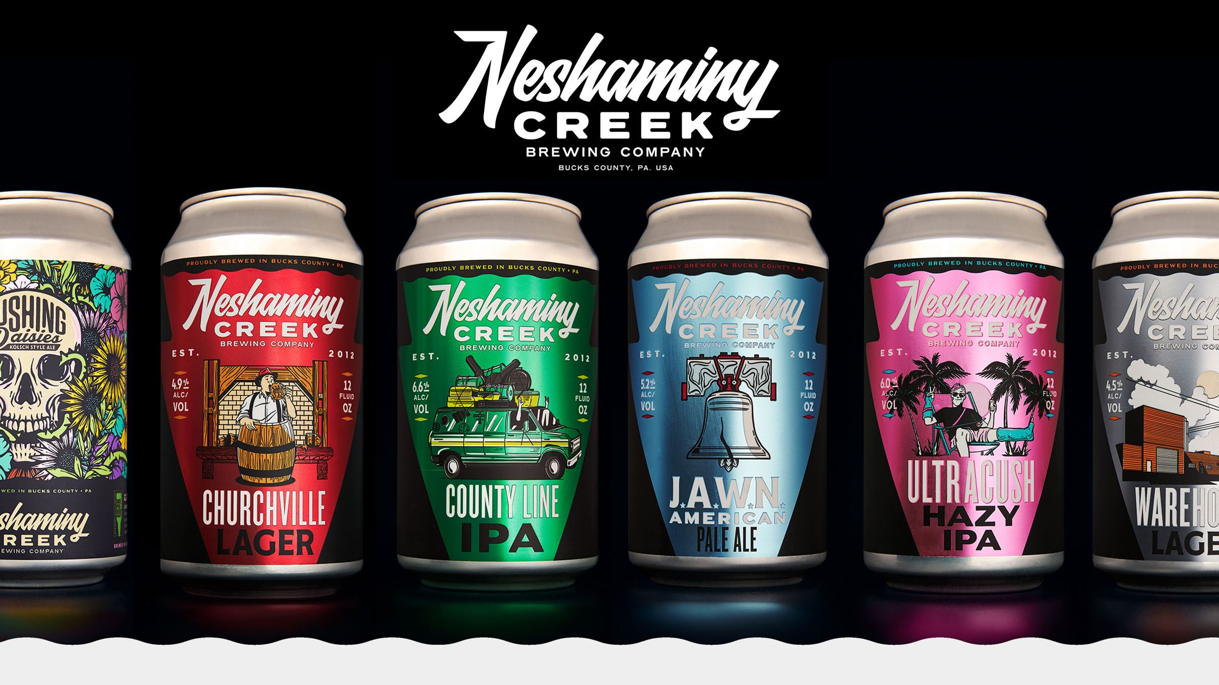 Neshaminy Creek Brewing Company Rebrand