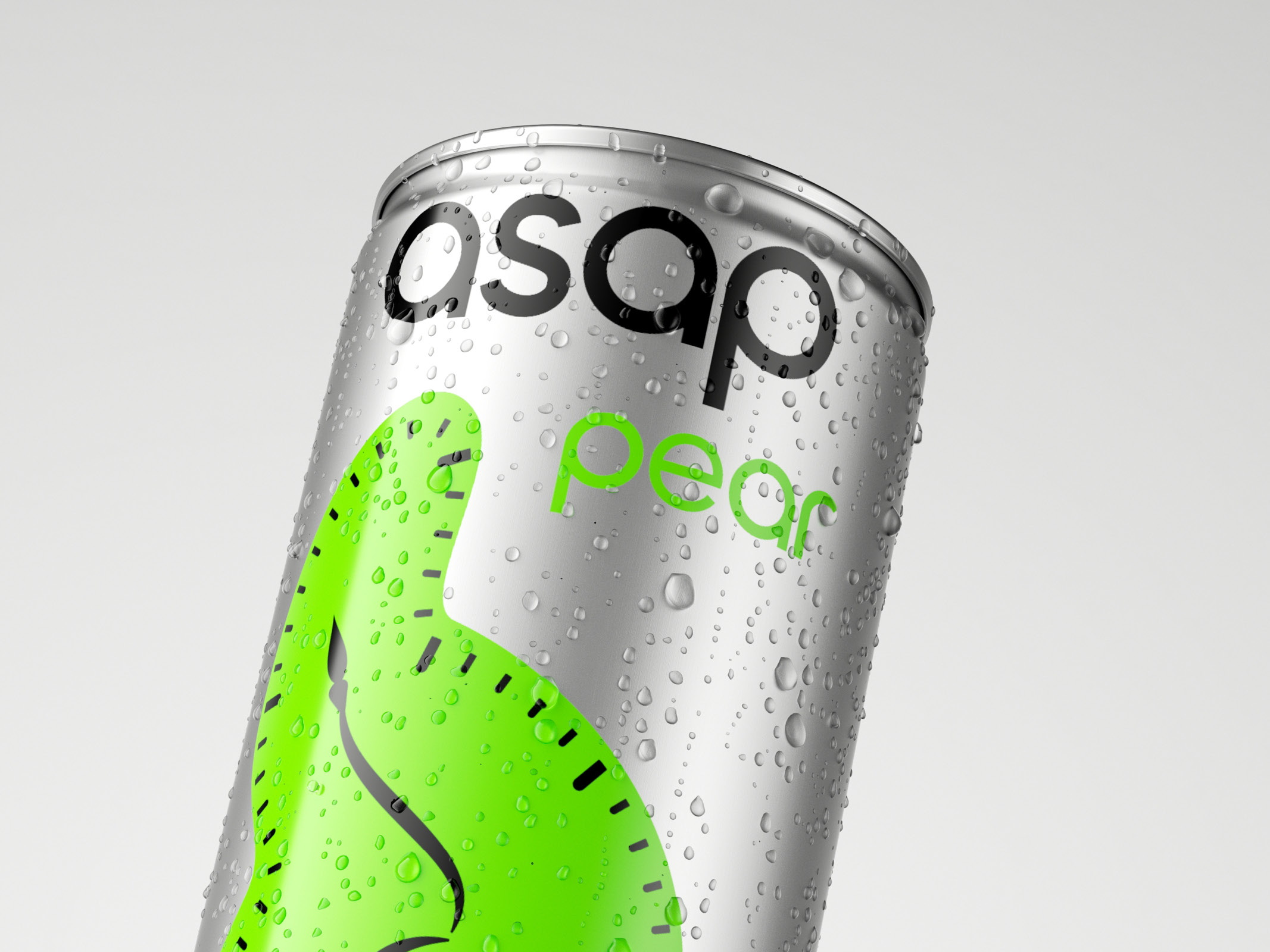 Asap Energy Drink Packaging Design Concept