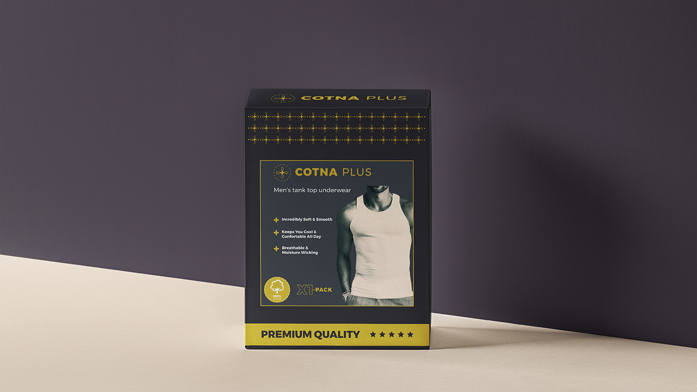 Brand Design for Cotna Plus Men’s Underwear