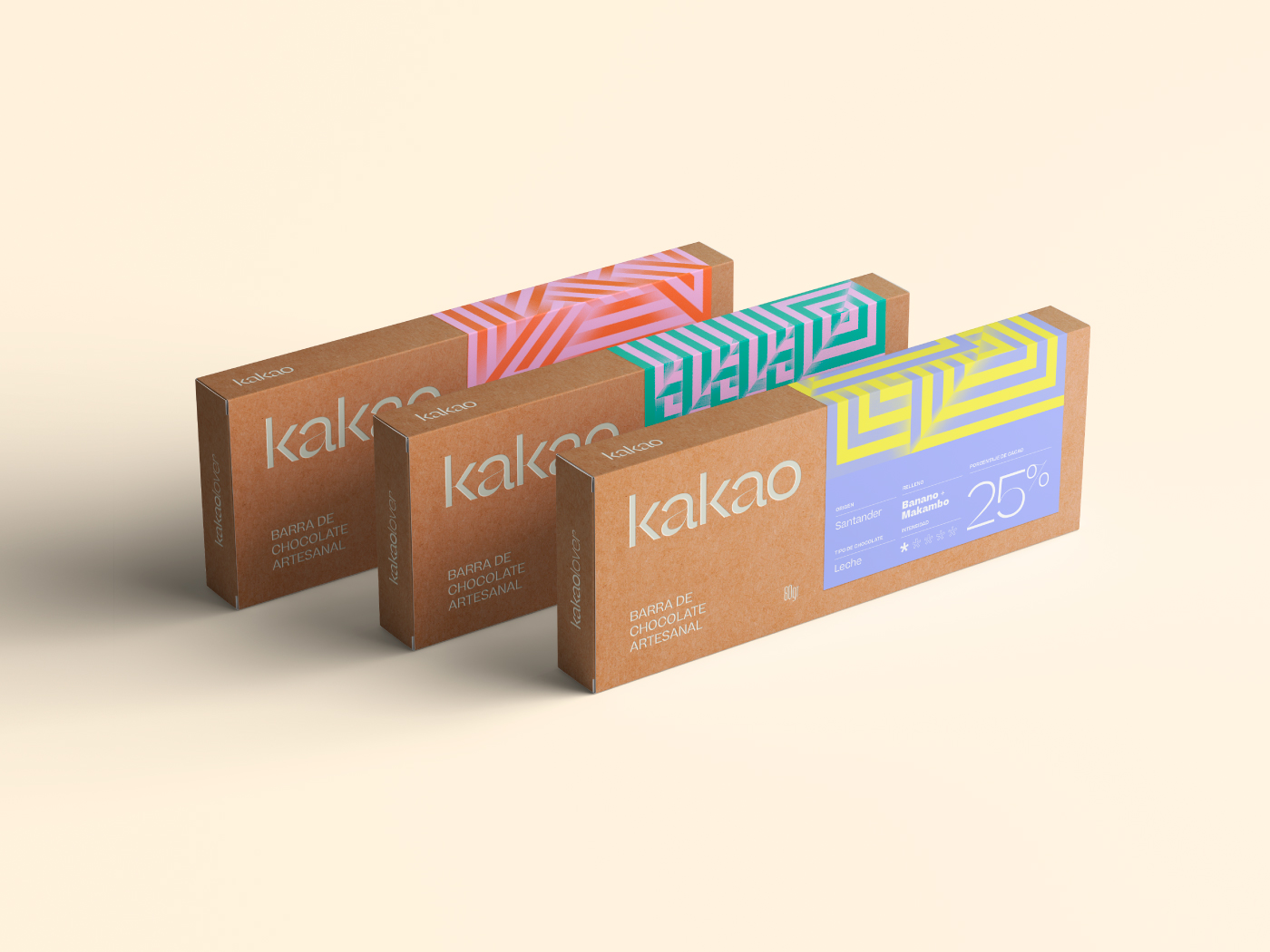 Kakao Chocolate Bar Packaging Design Concept