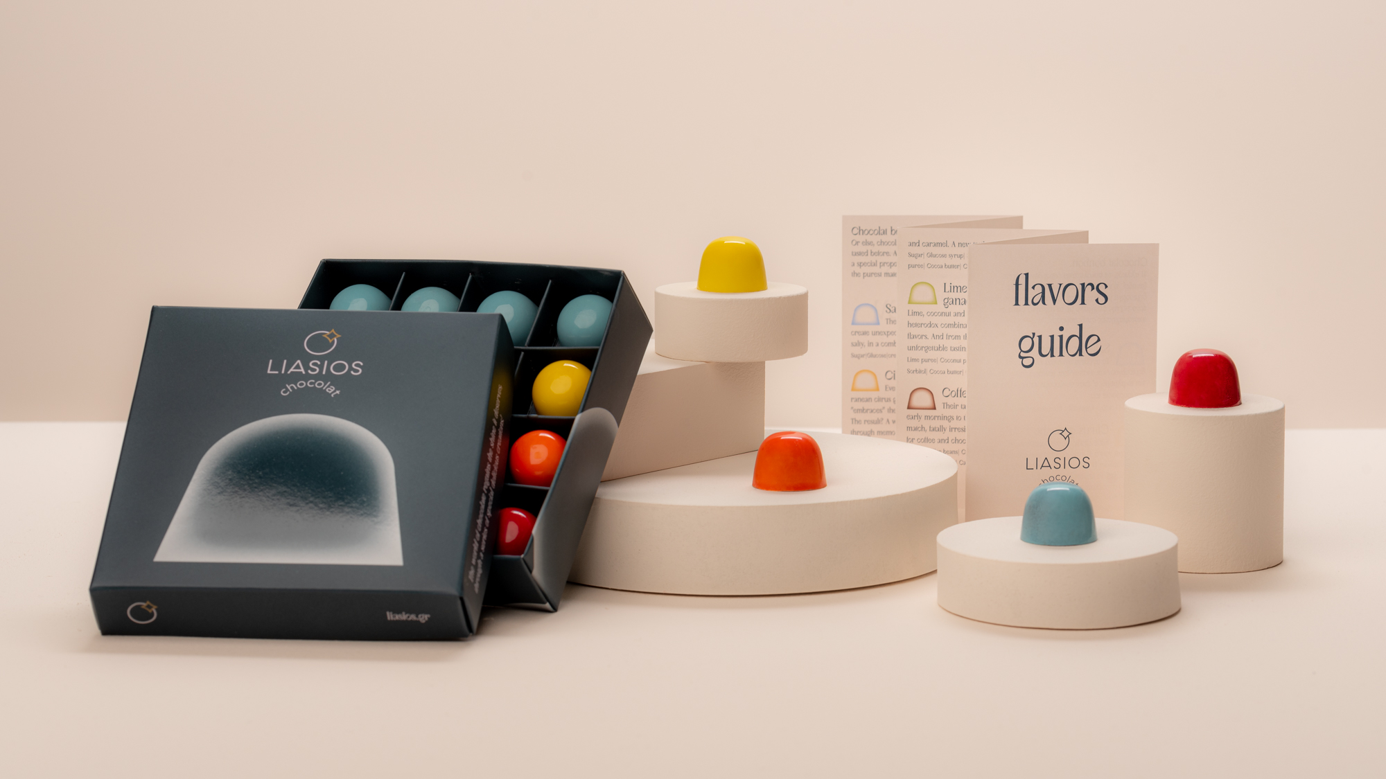 Liasios Chocolat Packaging Design by Slab