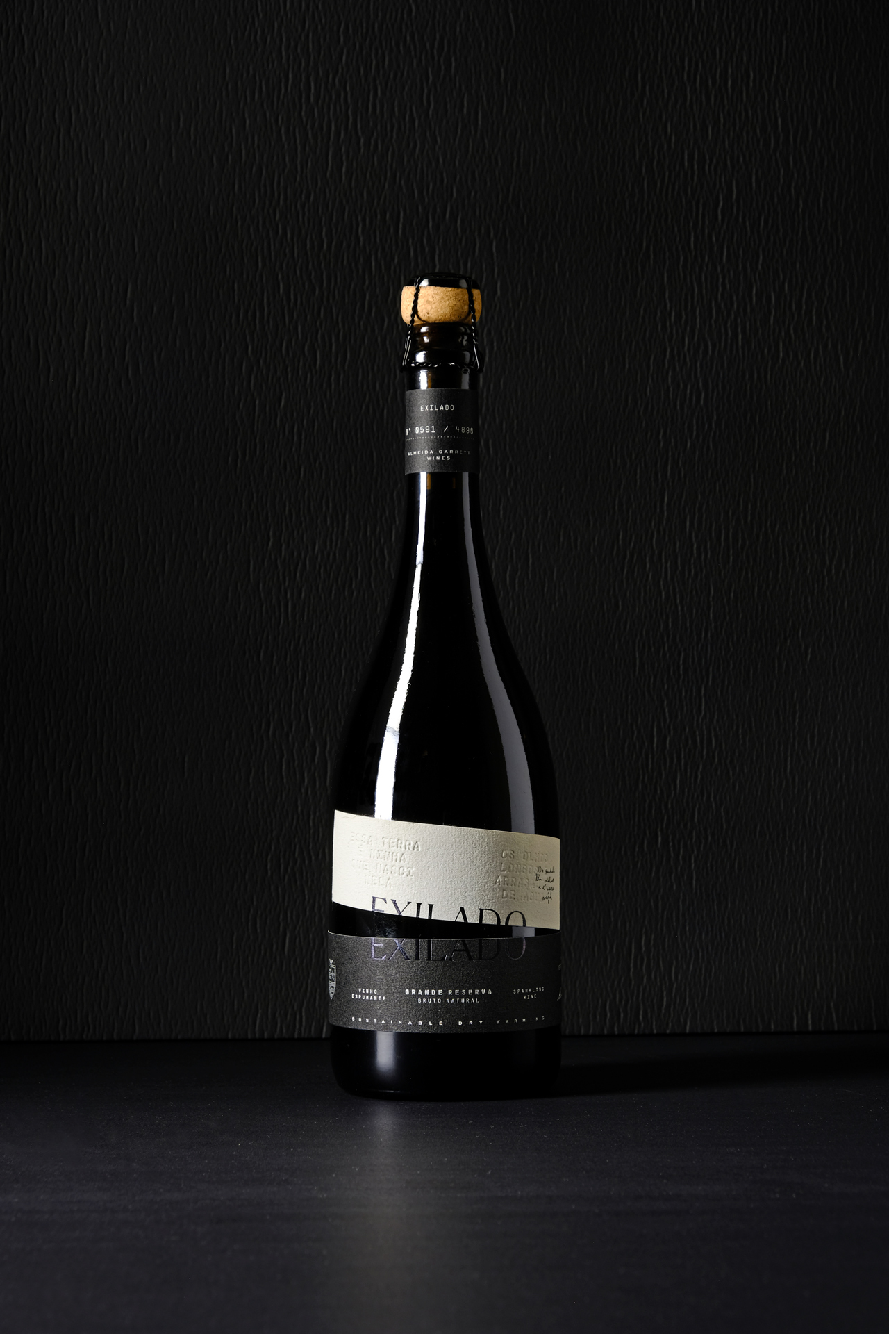 Exilado Sparkling Wine Label Design by 327 Creative Studio