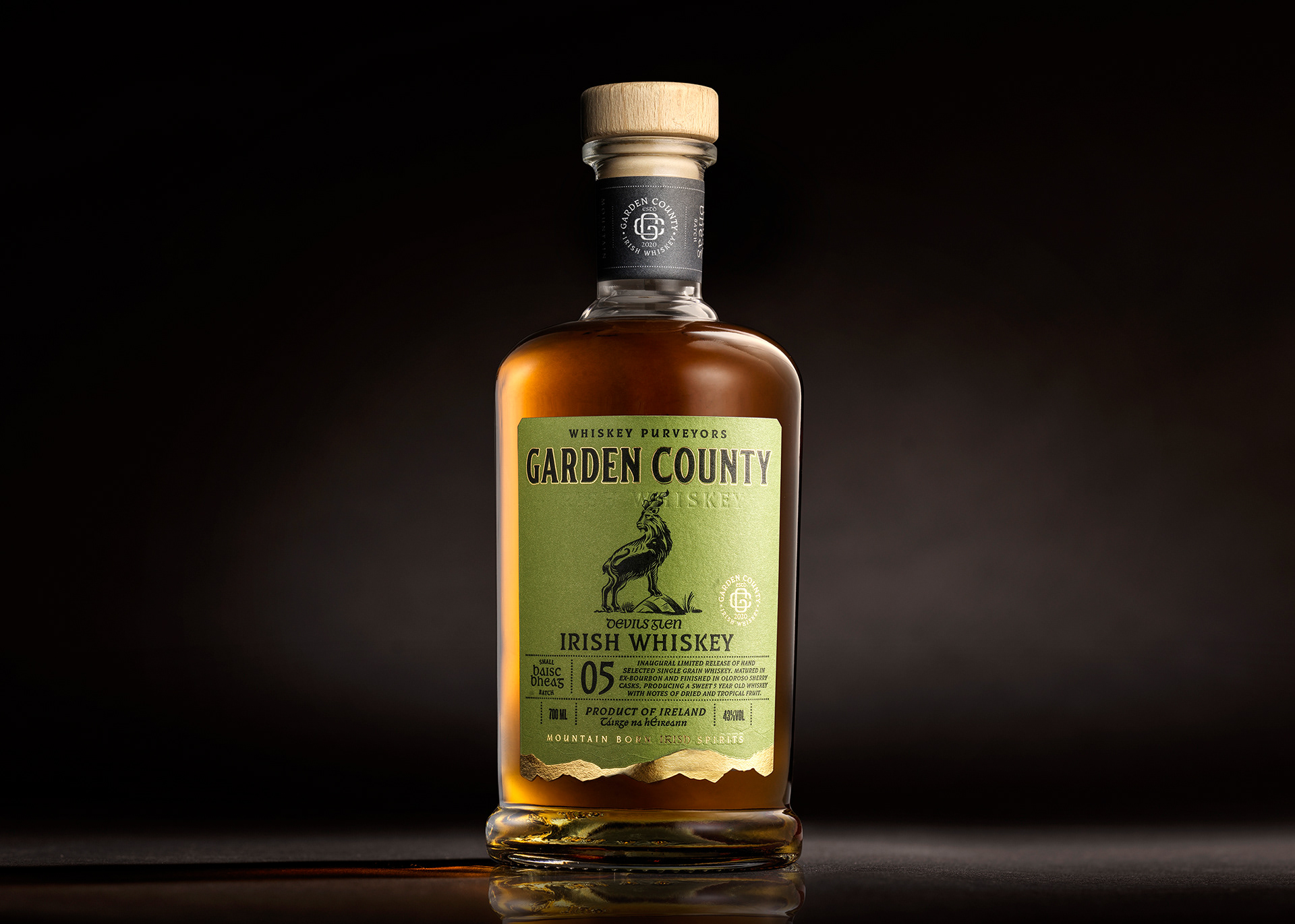 Garden County Irish Whiskey by Backbar Studios Limited