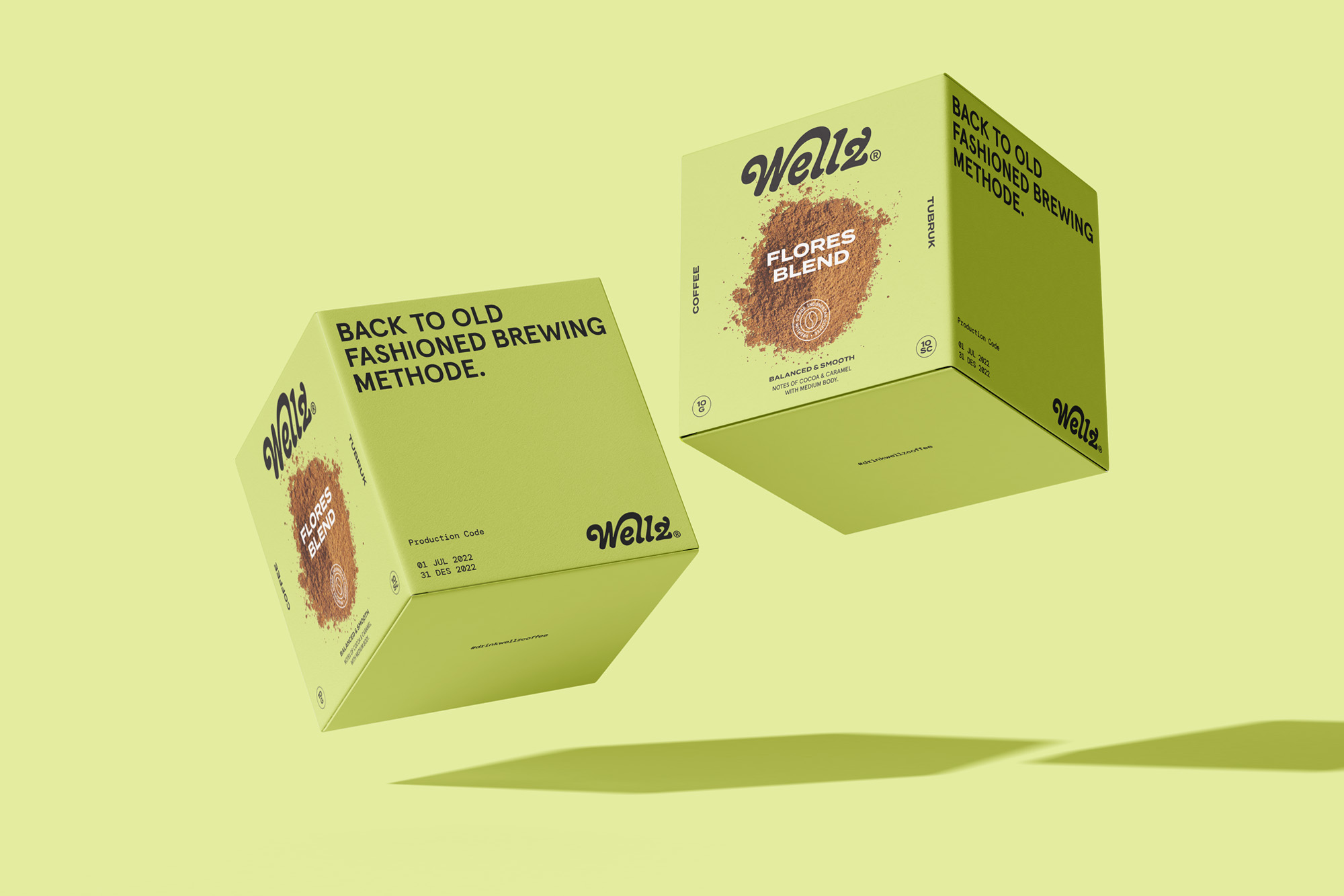 Wellz Coffee Branding and Packaging Design by Widarto Impact