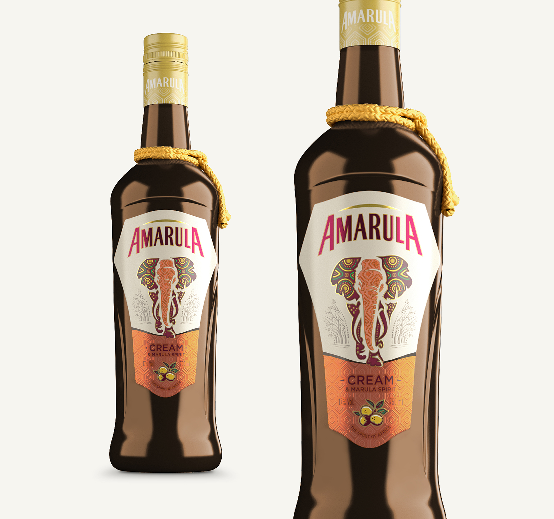 Re-design for Sa Icon Brand, Amarula