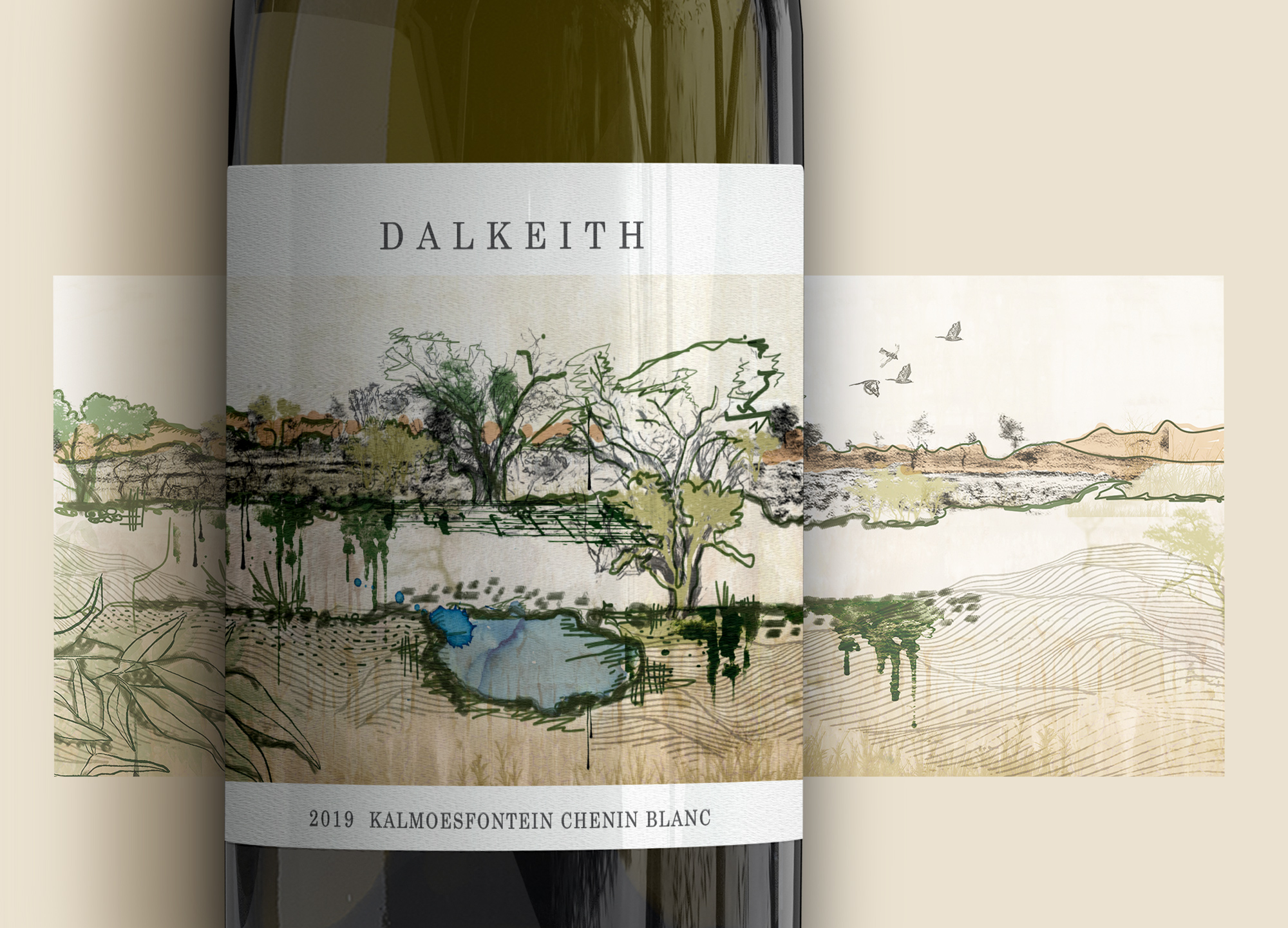 Dalkeith Wine Label Design