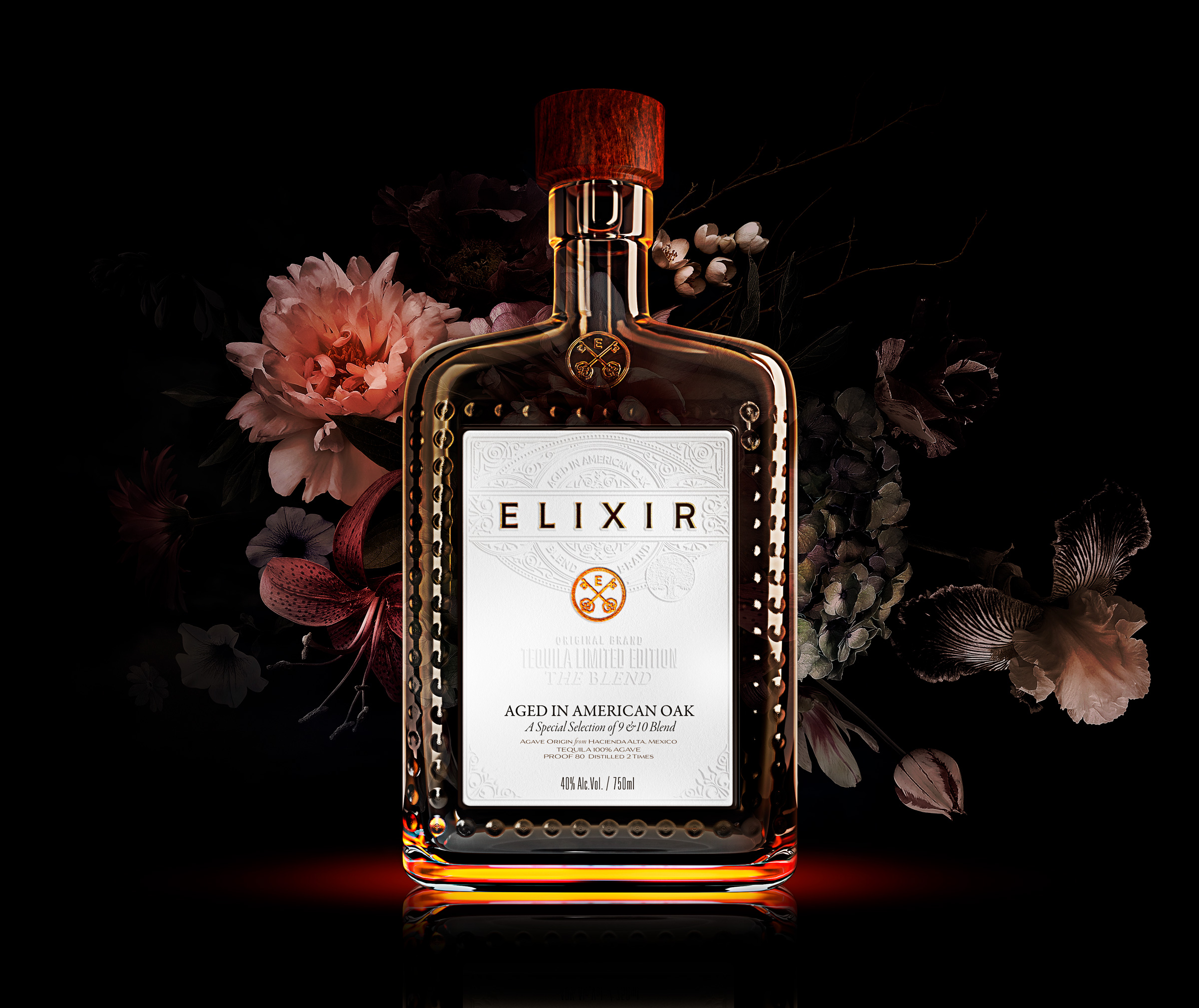 Elixir Tequila Packaging Design by Nacho Studio