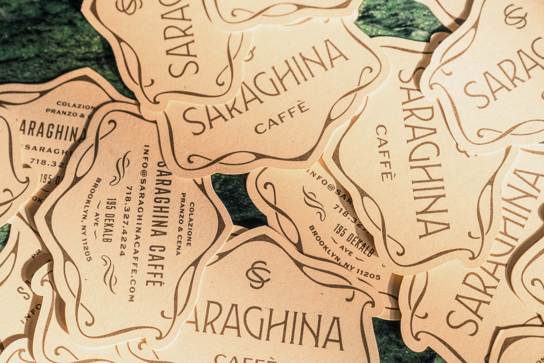 Mucca Brings Milanese Cafe Culture to Brooklyn with Identity for Saraghina Caffè