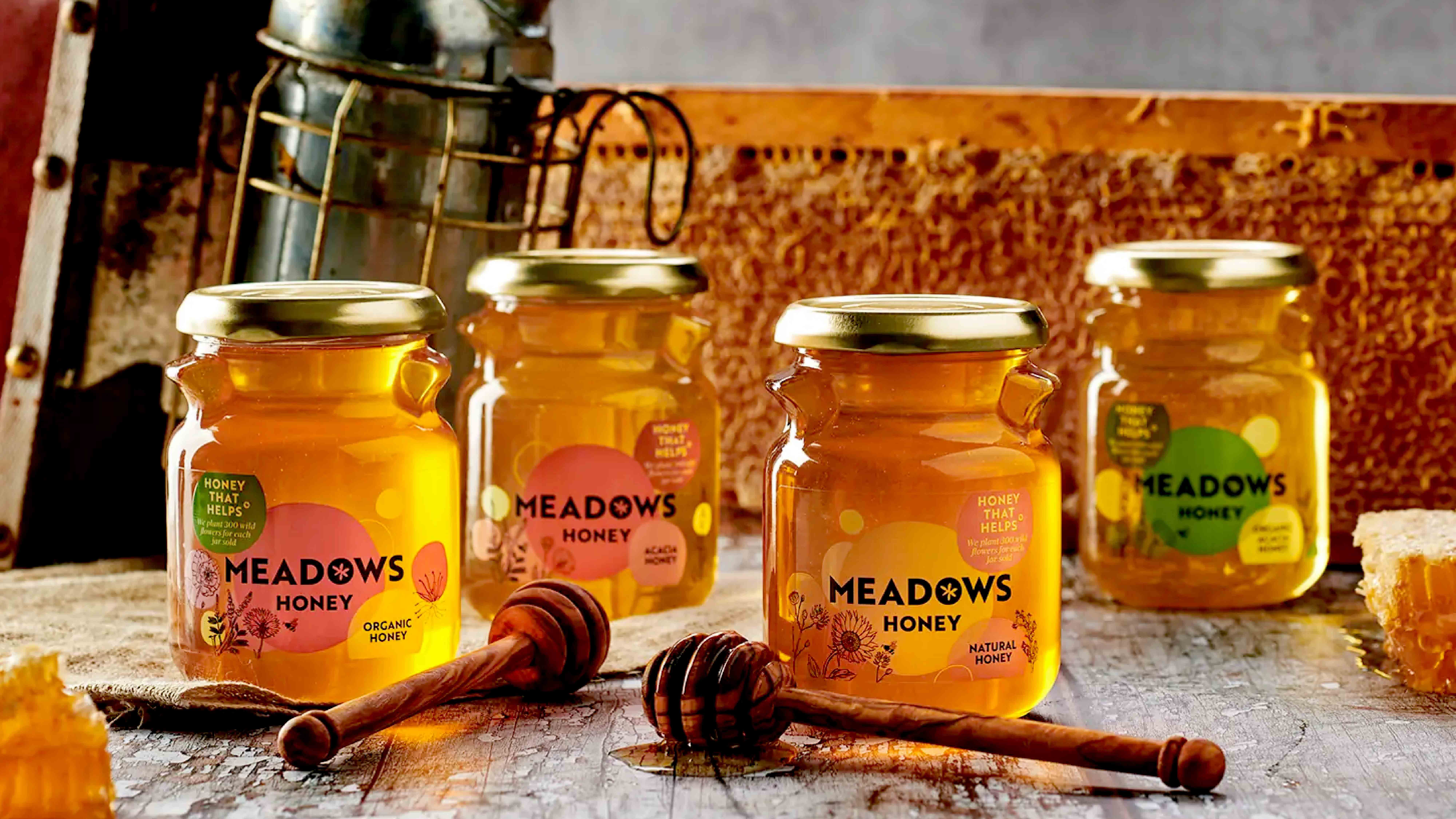 StormBrands Creates New Visual Identity for Meadows Honey