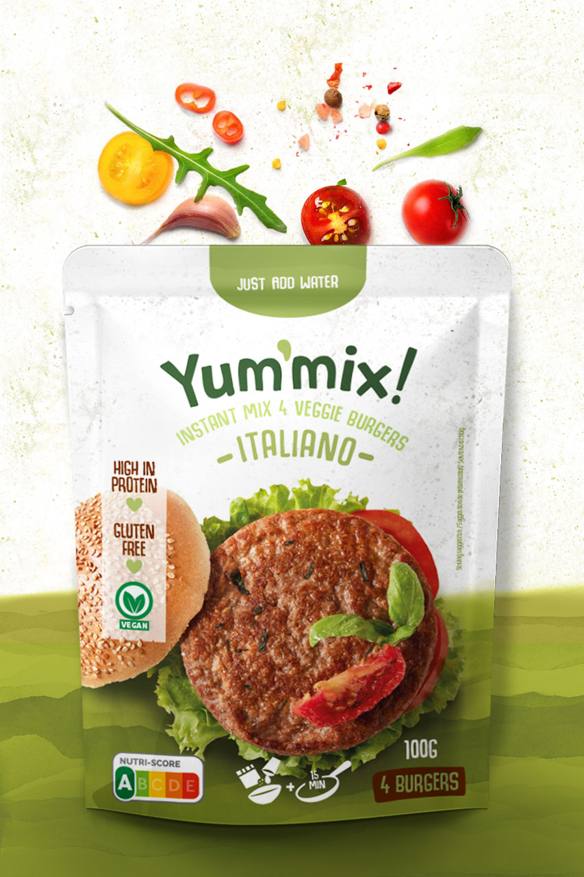 Yum’mix, Branding and Packaging Design by DesignRepublic