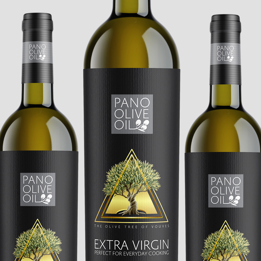 Pano Olive Oil Packaging Design