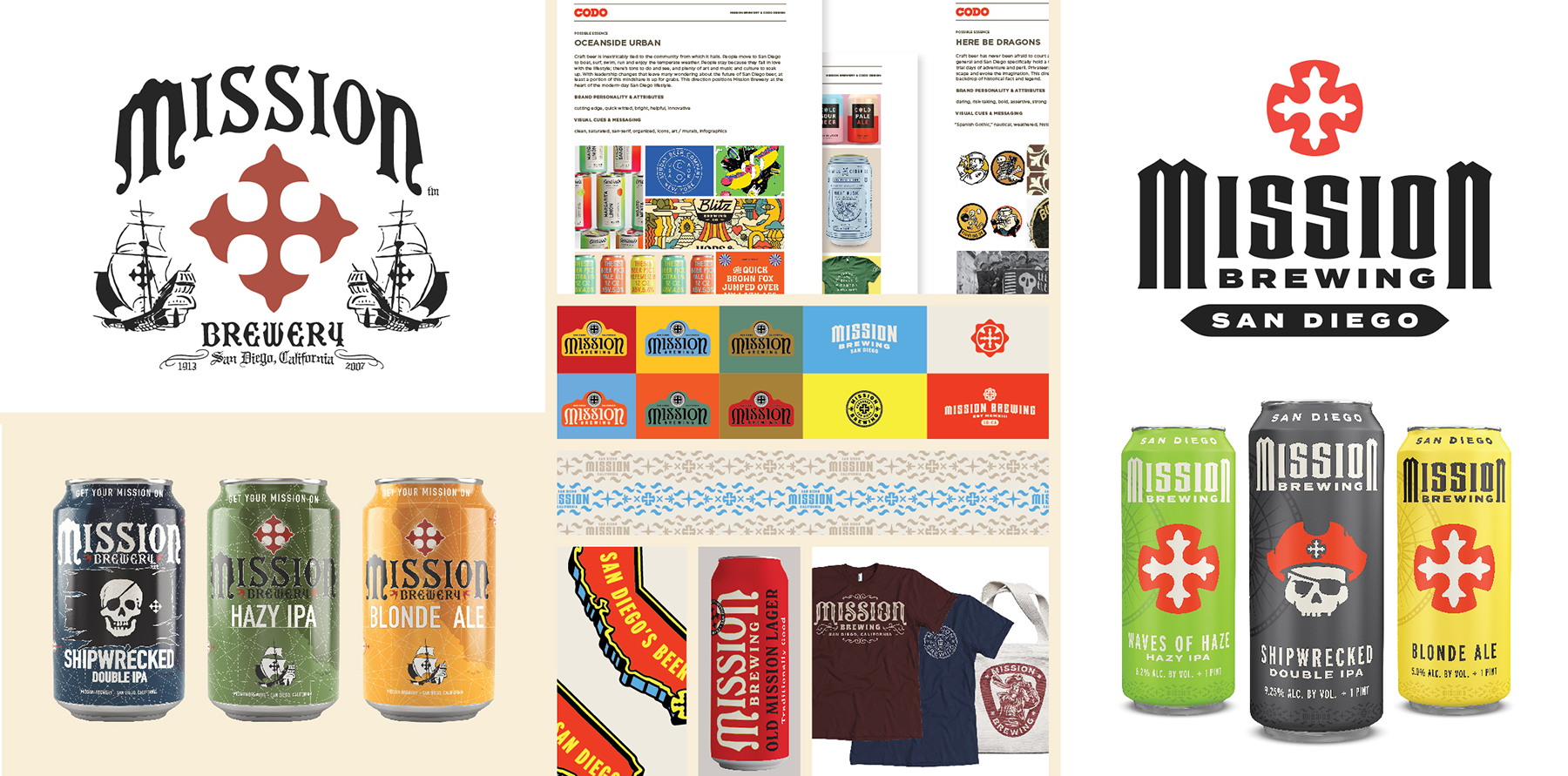 Rebranding Mission Brewing by Codo Design