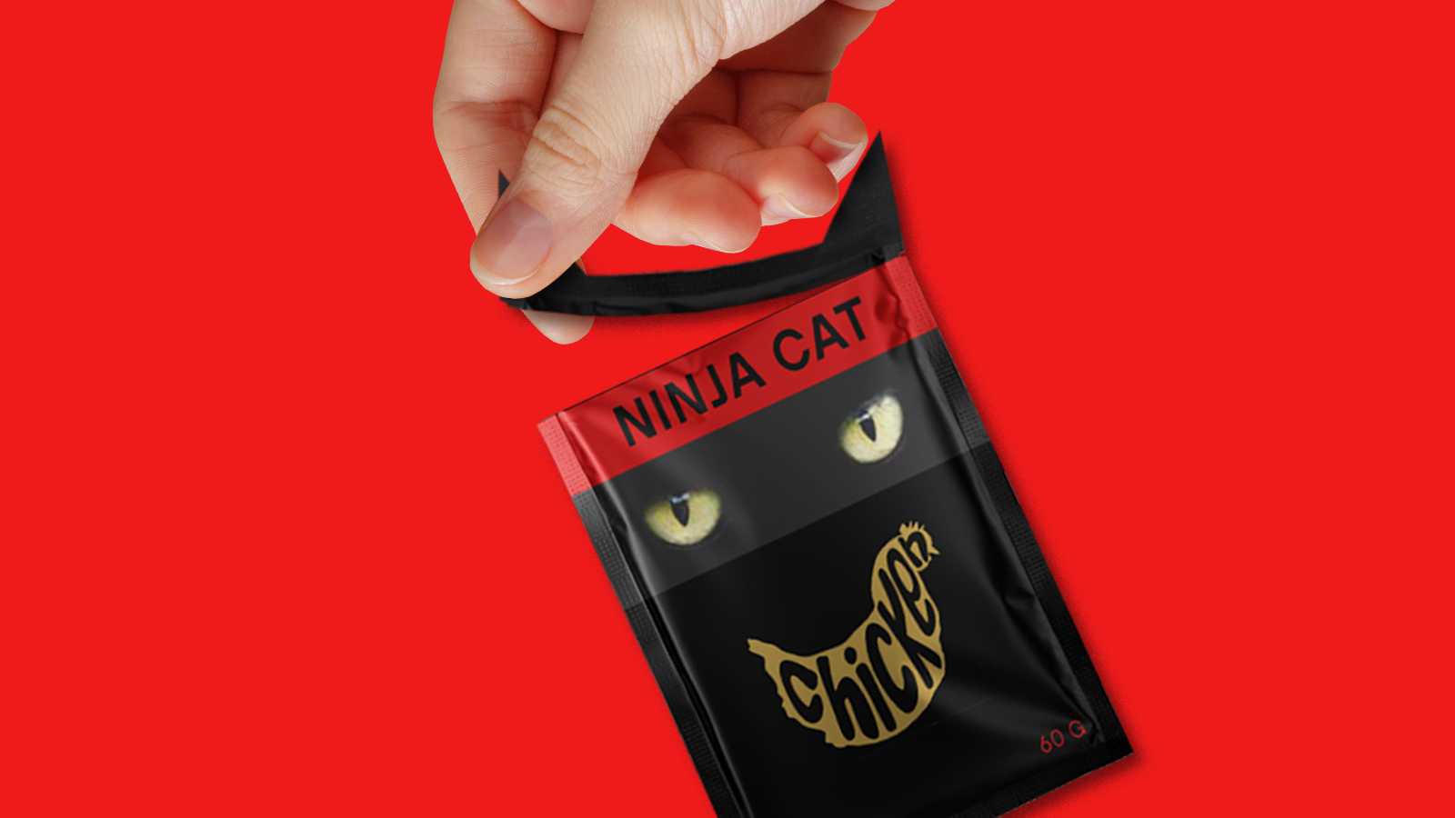 Ninja Cat Wet Cat Food Packaging Design World Brand Design Society