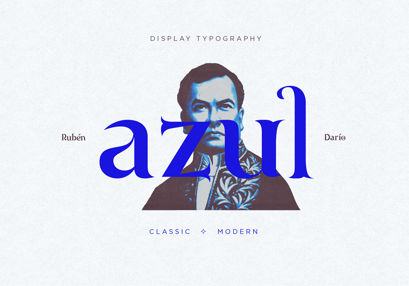Azul Display Typography