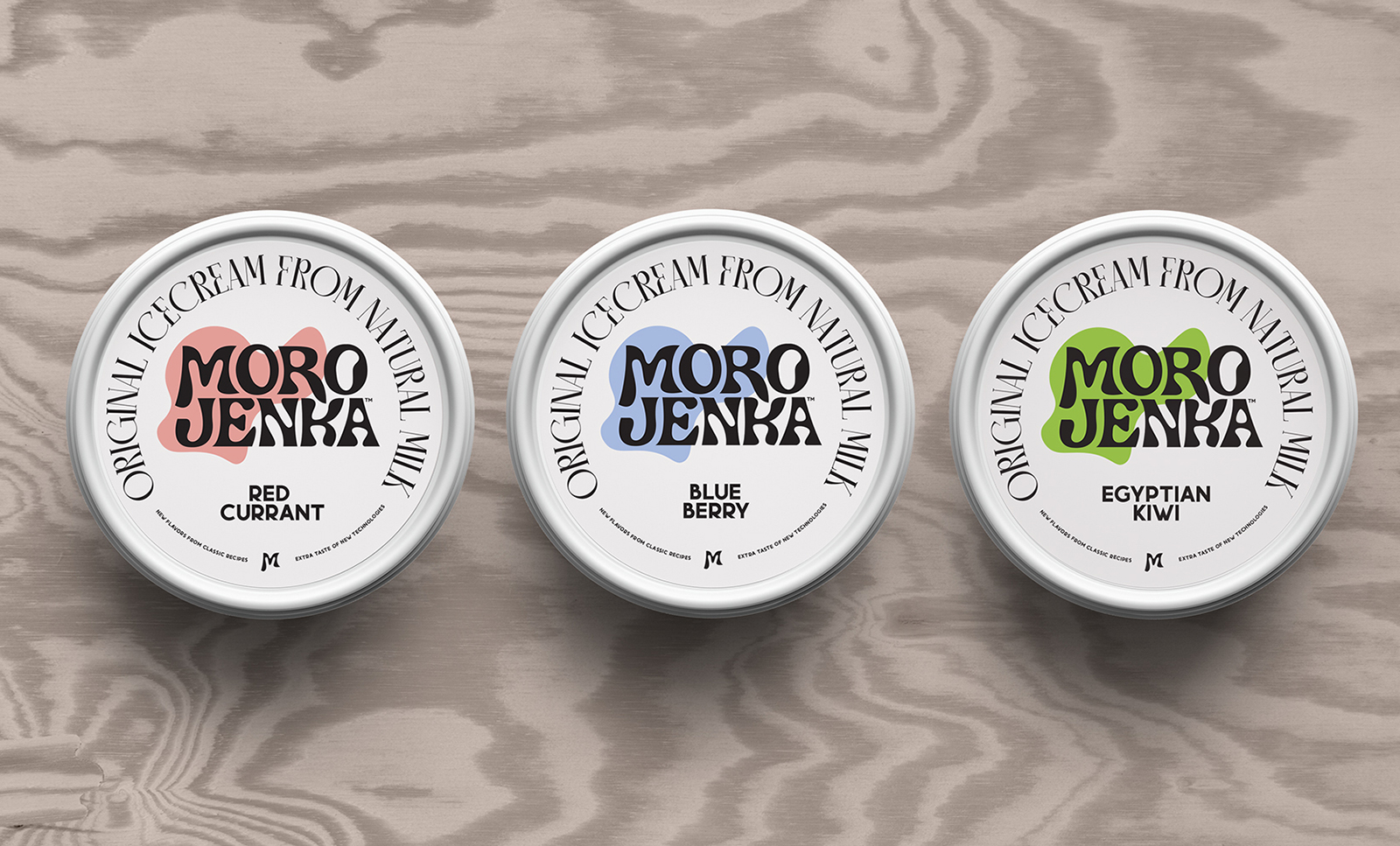 Branding and Packaging Design for Morojenka Ice Cream