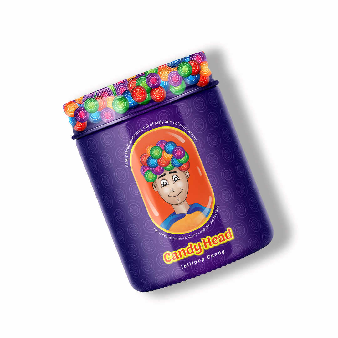 Packaging Design for Candy Head