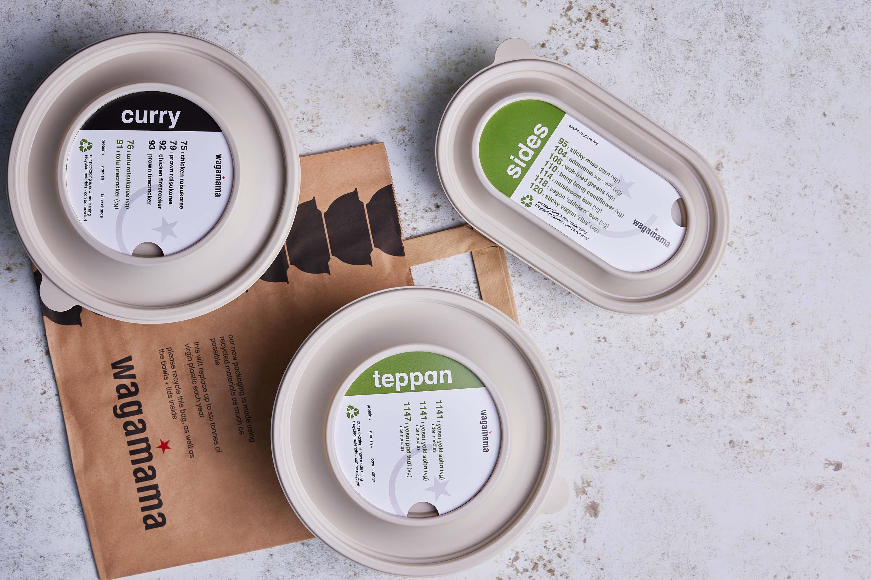 Wagamama Launches a More Sustainable Packaging Solution by Morrama