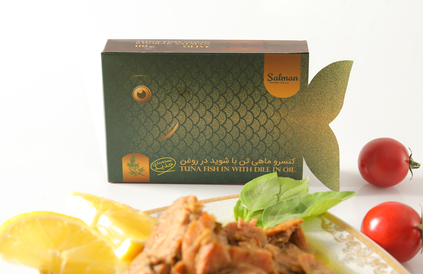 Salman Canned Tuna Packaging Design