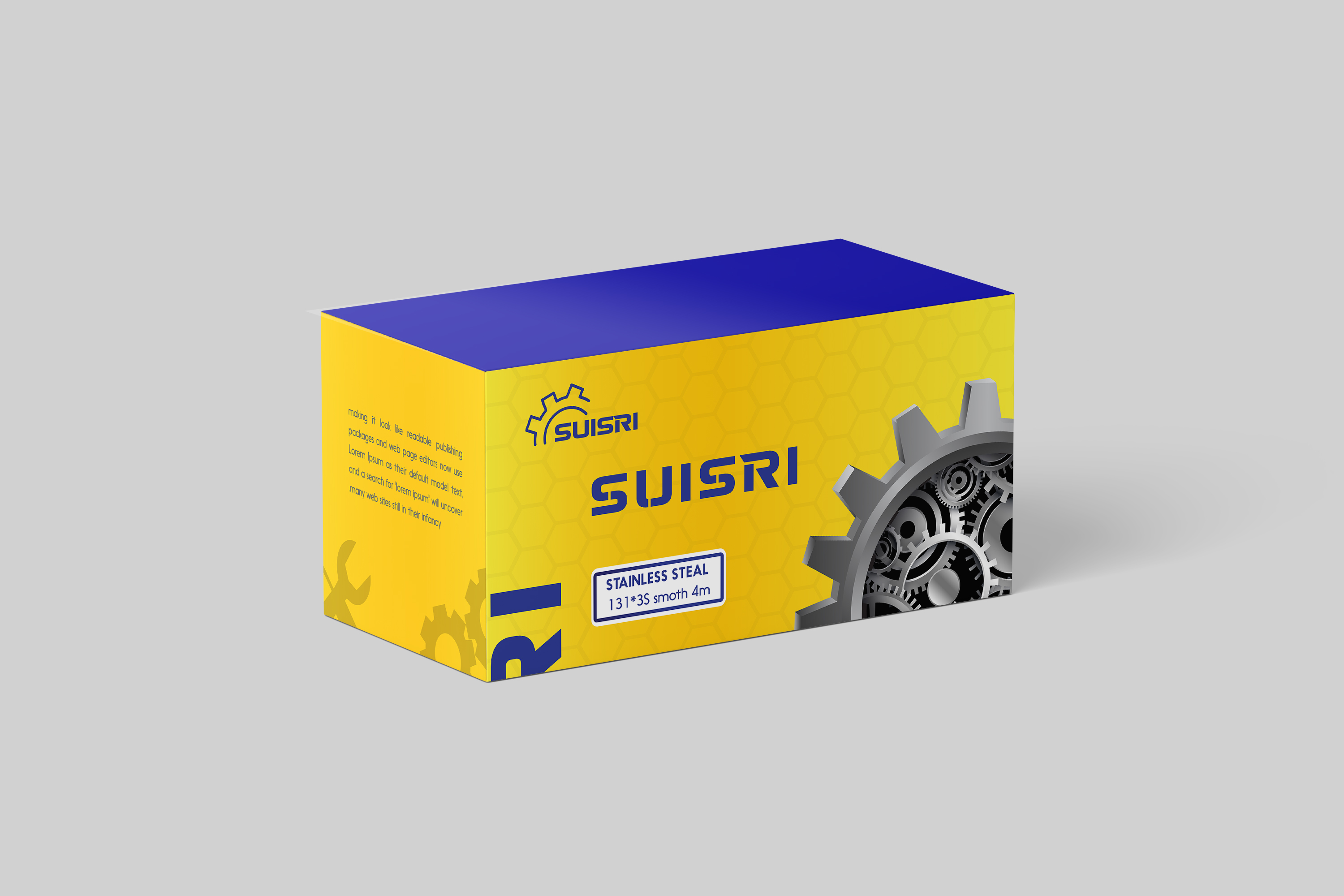 Branding and Packaging Design for Suisri Industrial Maintenance Equipment