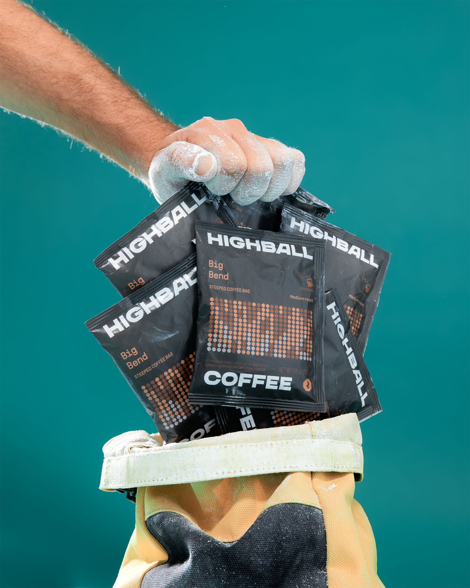 Highball Coffee for Climbers Brand Identity and Packaging by russs.design