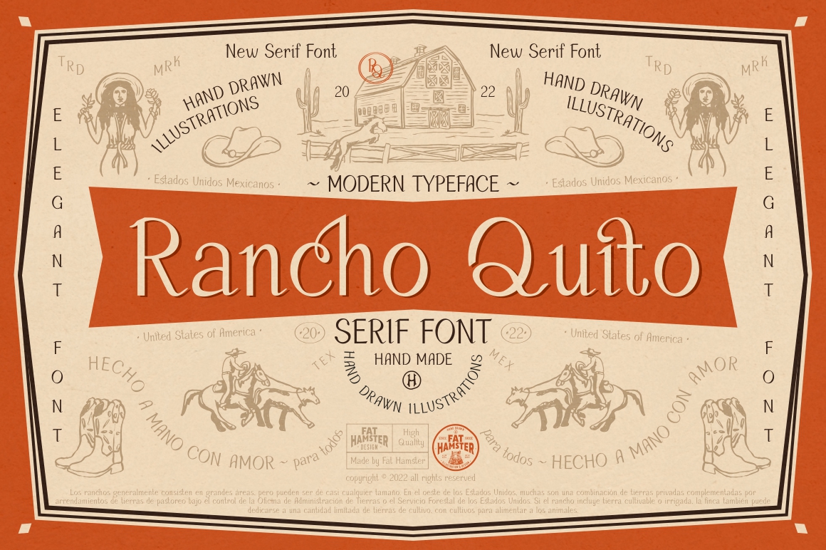 Rancho Quito Font