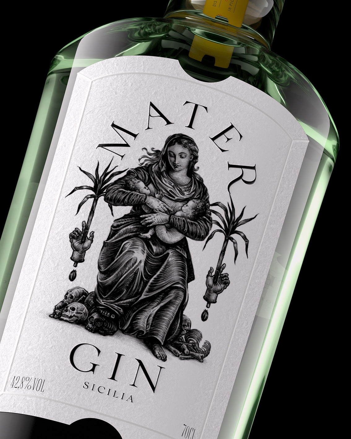 Packaging Design for Mater Gin