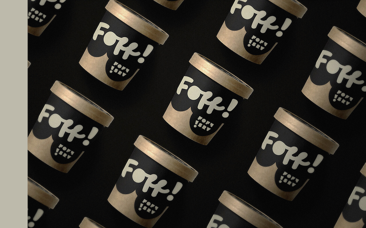 Foff! Ice Cream Brand Design