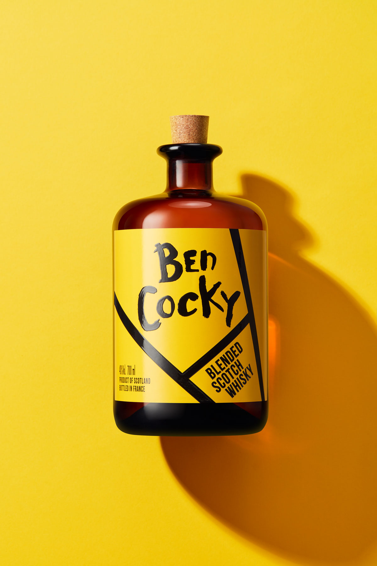 Packaging Design for Ben Cocky Whisky by Maison Linea